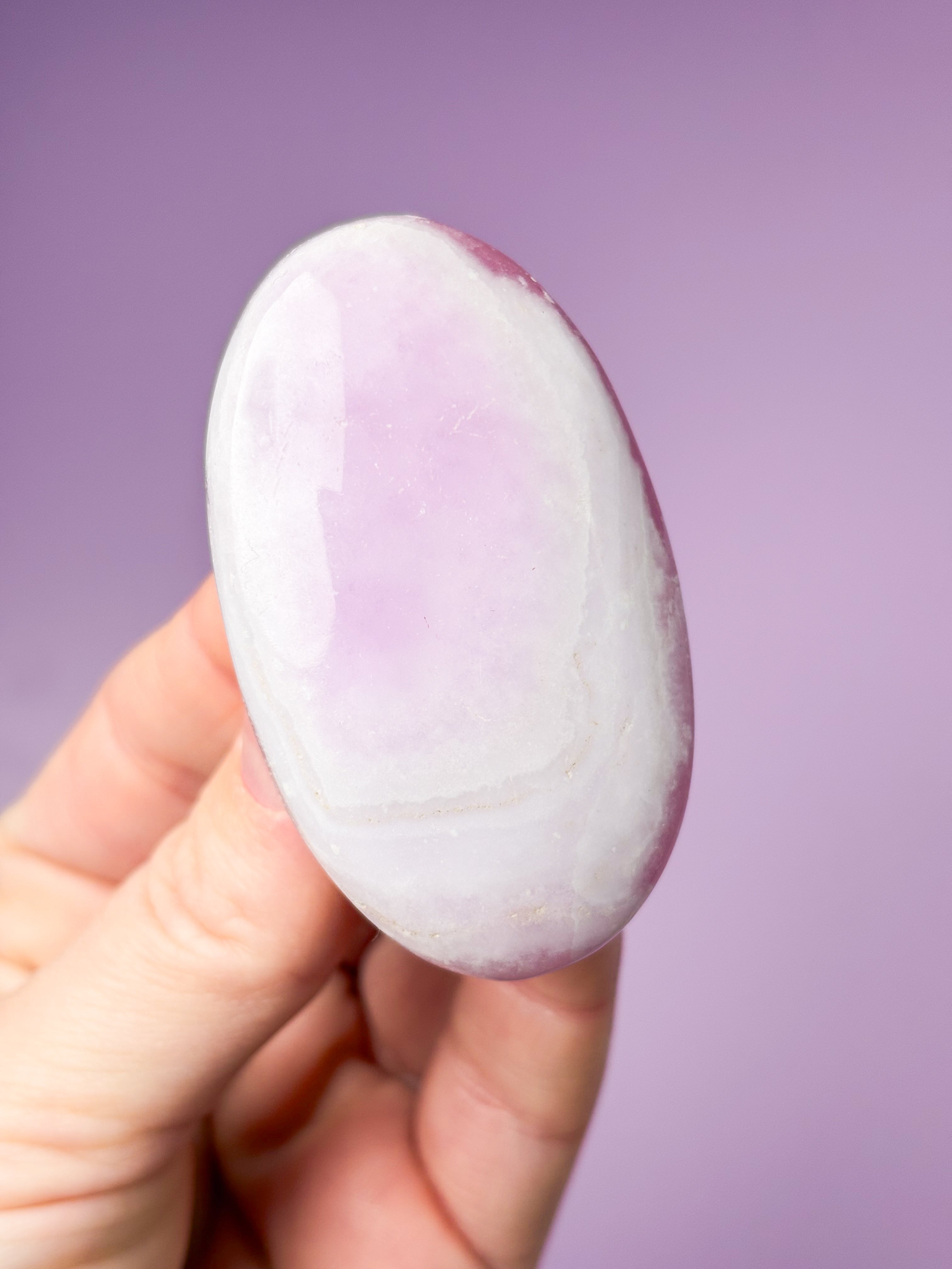 Pink Aragonit Palmstone (Nr. 14)