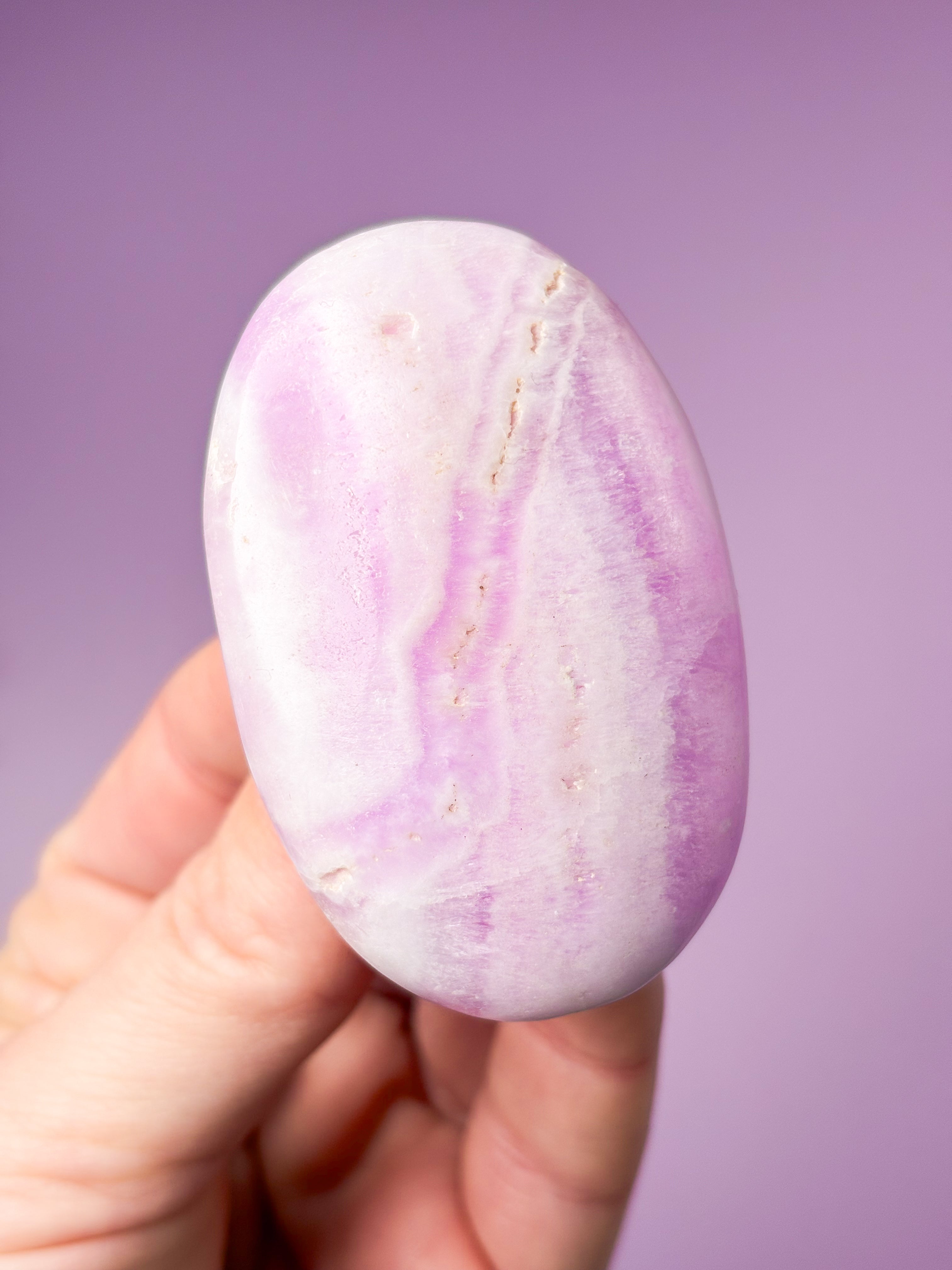 Rosa aragonitpalmsten (nr 15)