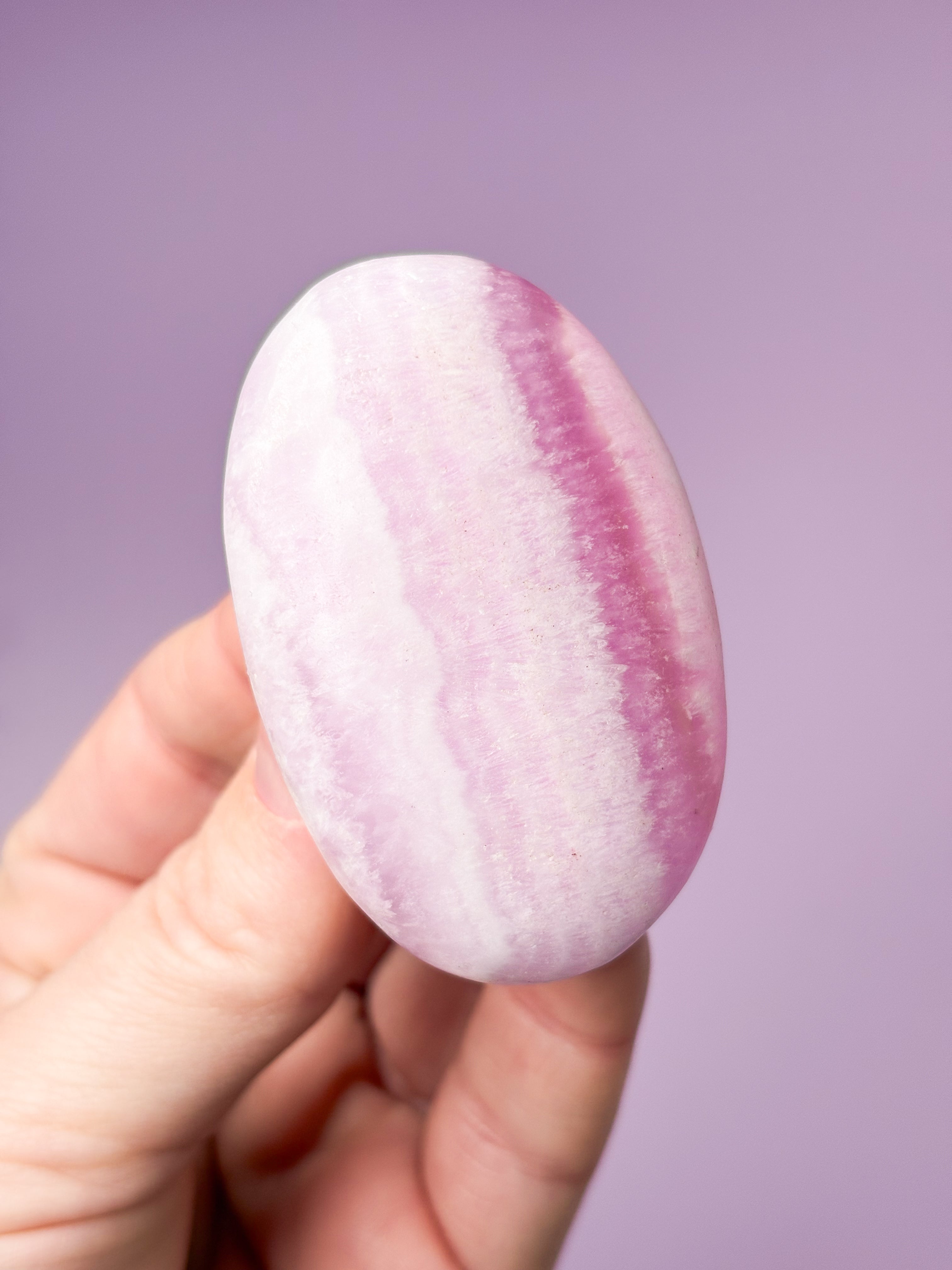 Rosa aragonitpalmsten (nr 18)