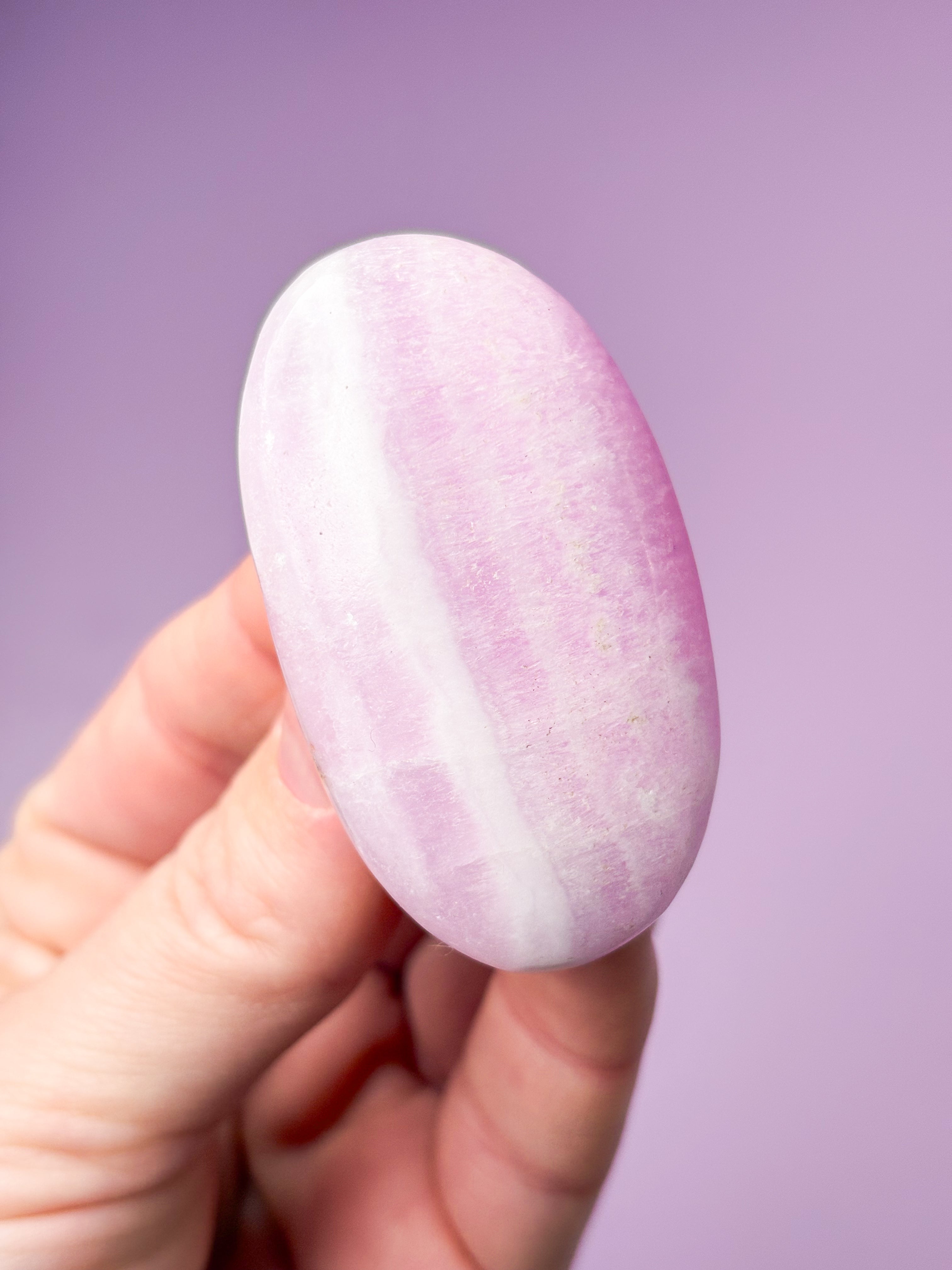 Rosa aragonitpalmsten (nr 24)