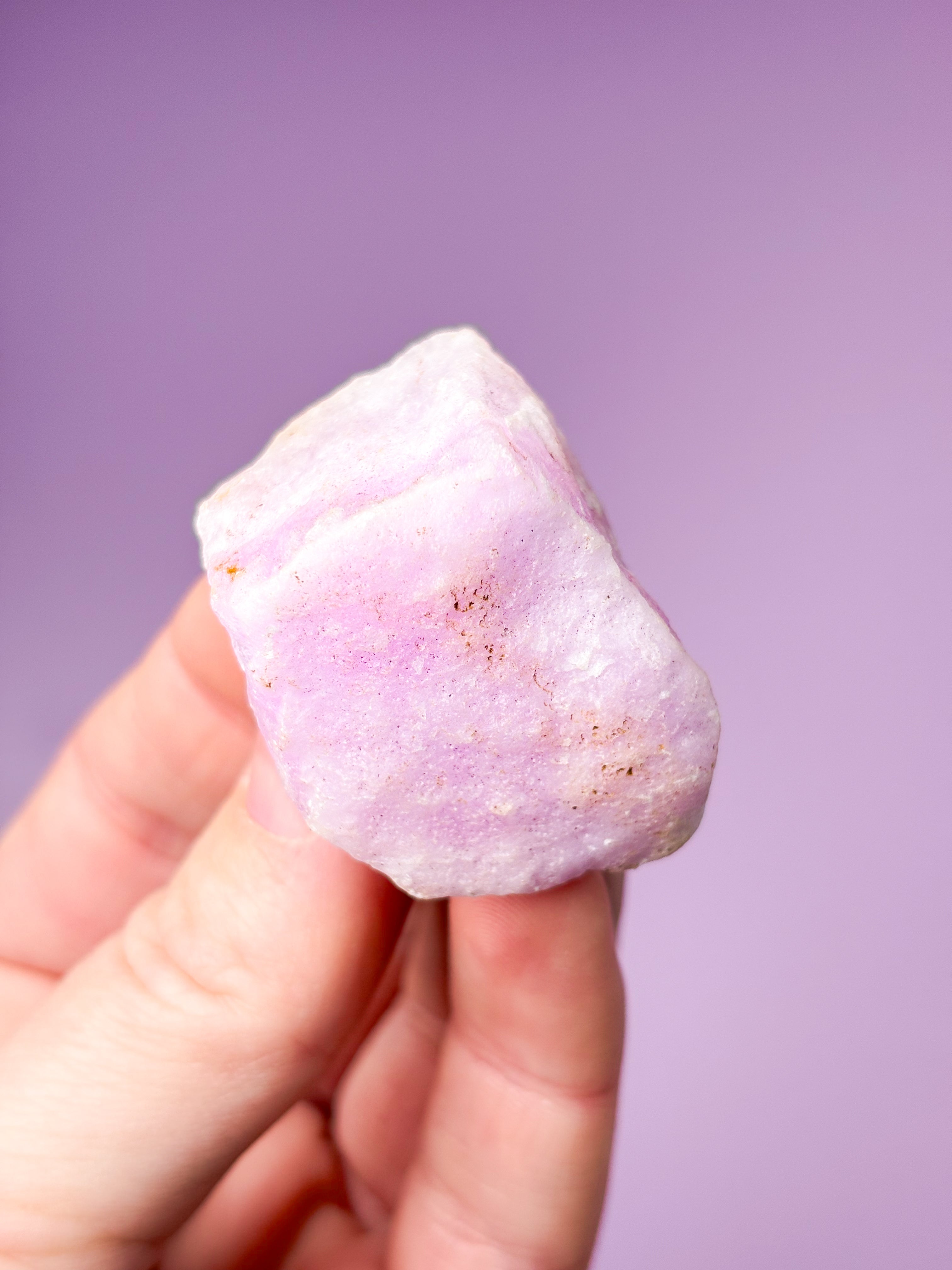 Pink Aragonit Rå (Nr. 3)