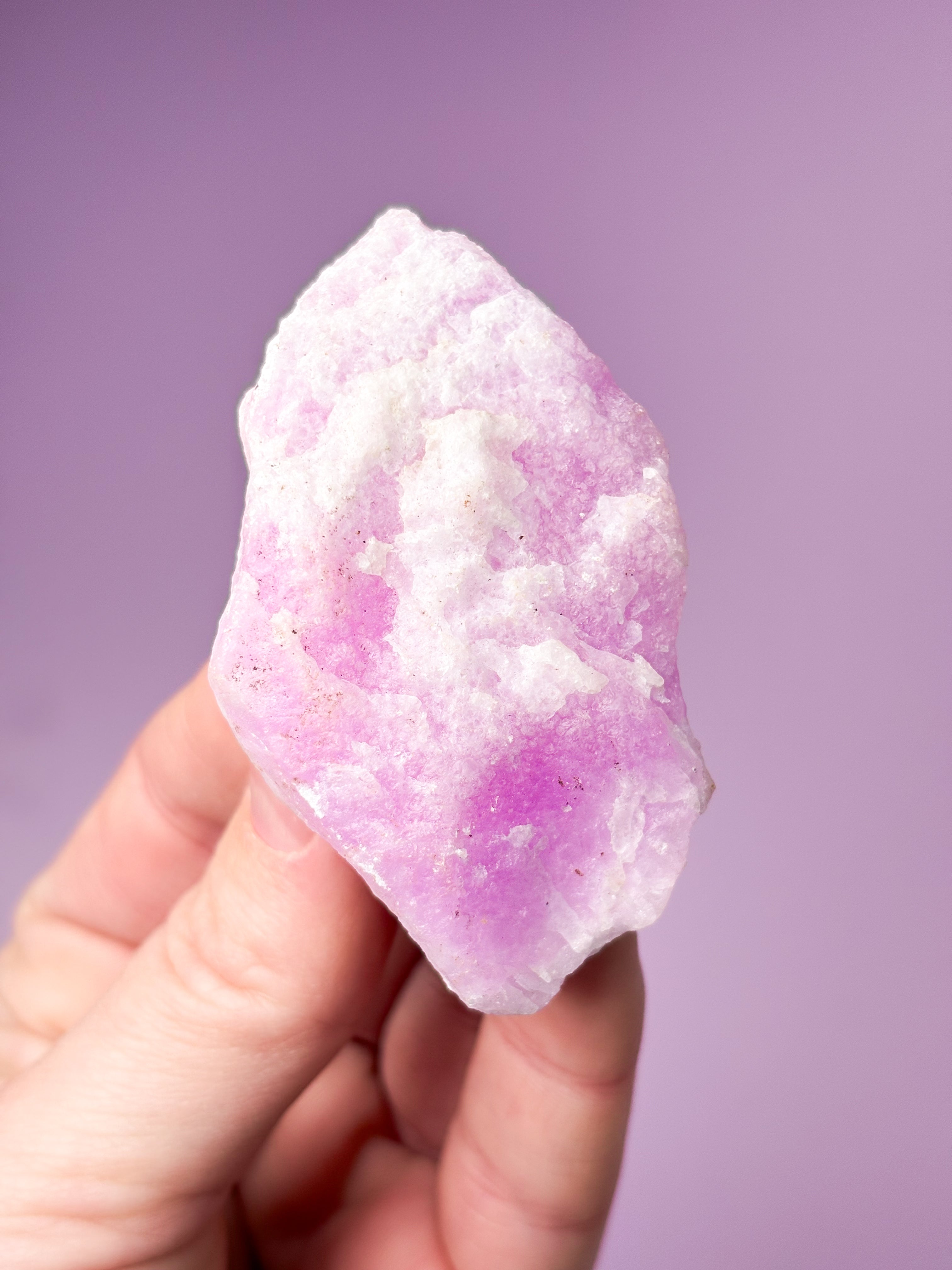 Pink Aragonit Rå (Nr. 4)