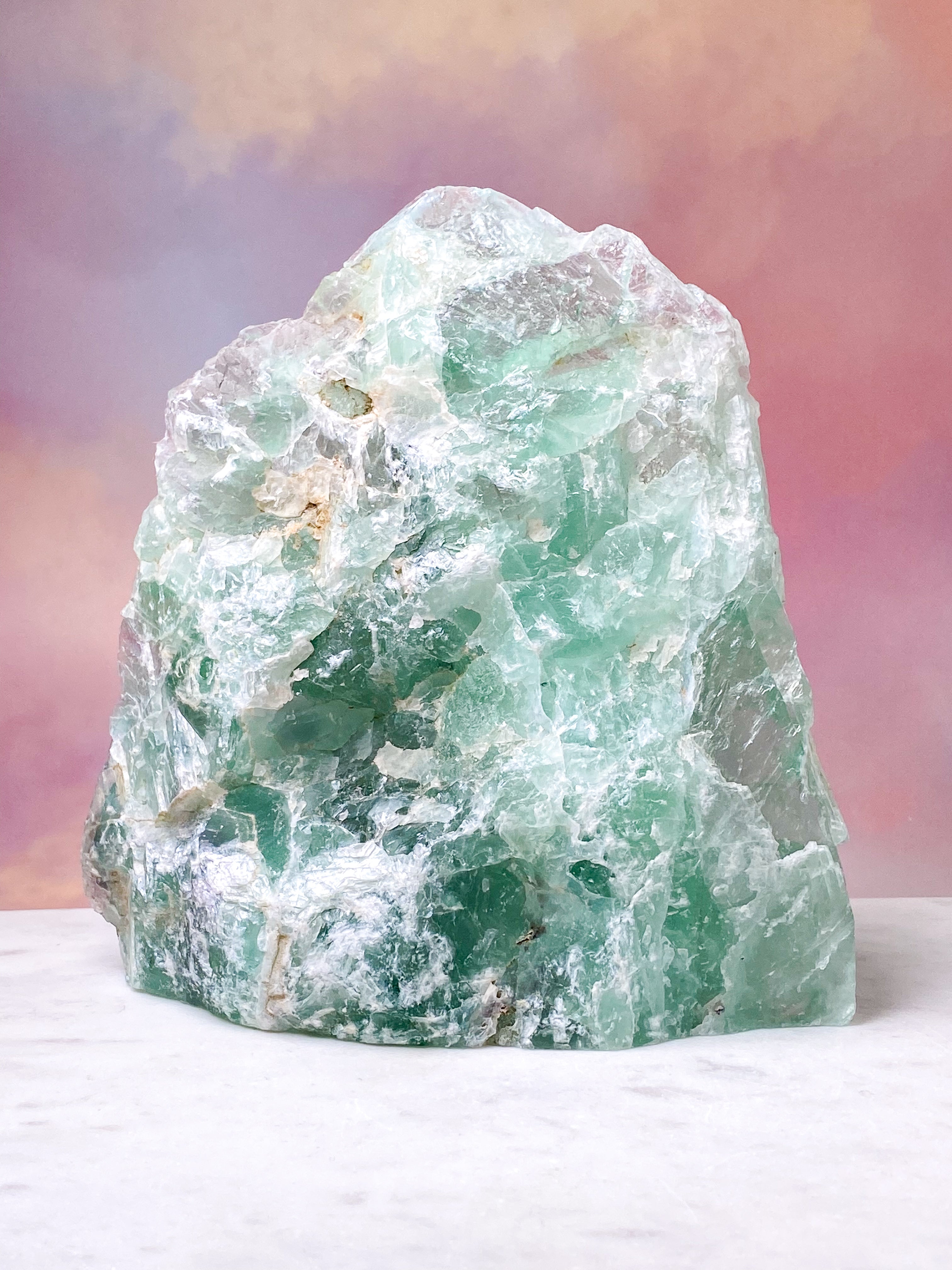 Green Fluorite Tower - Small