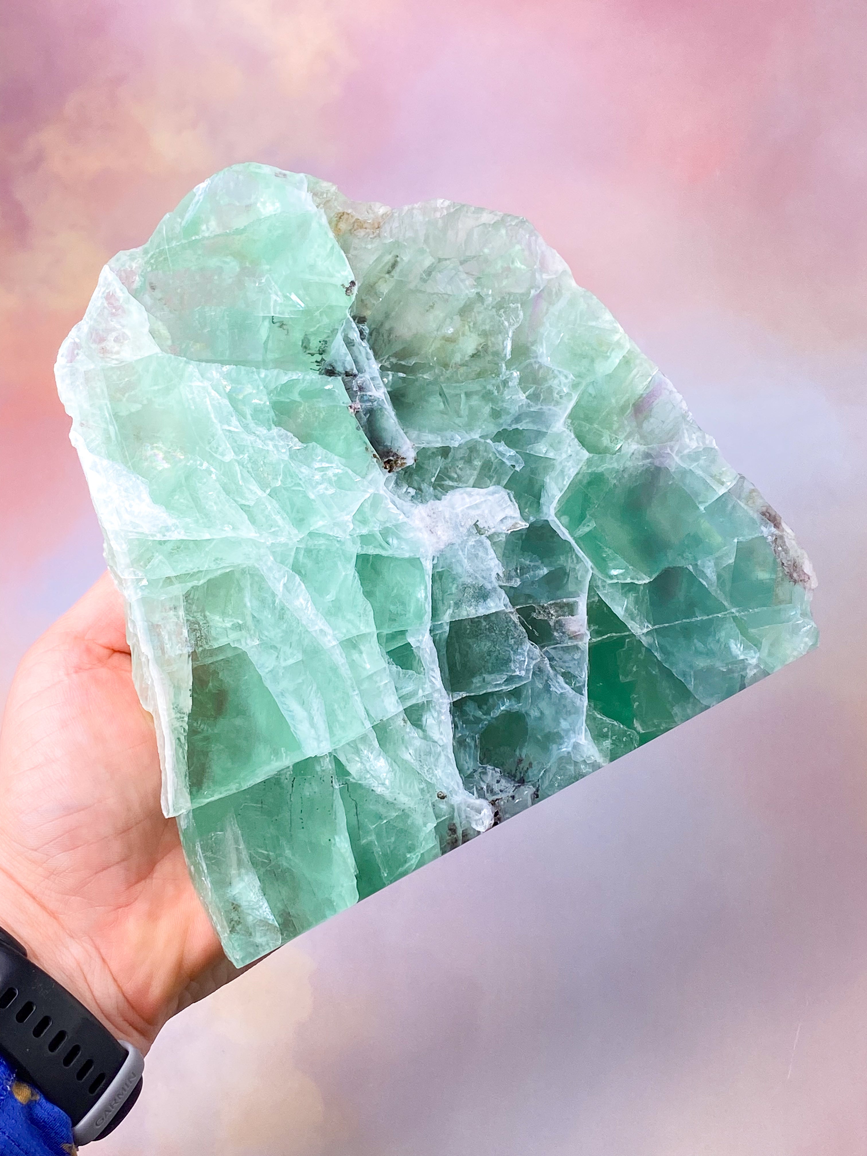 Green Fluorite Tower - Small