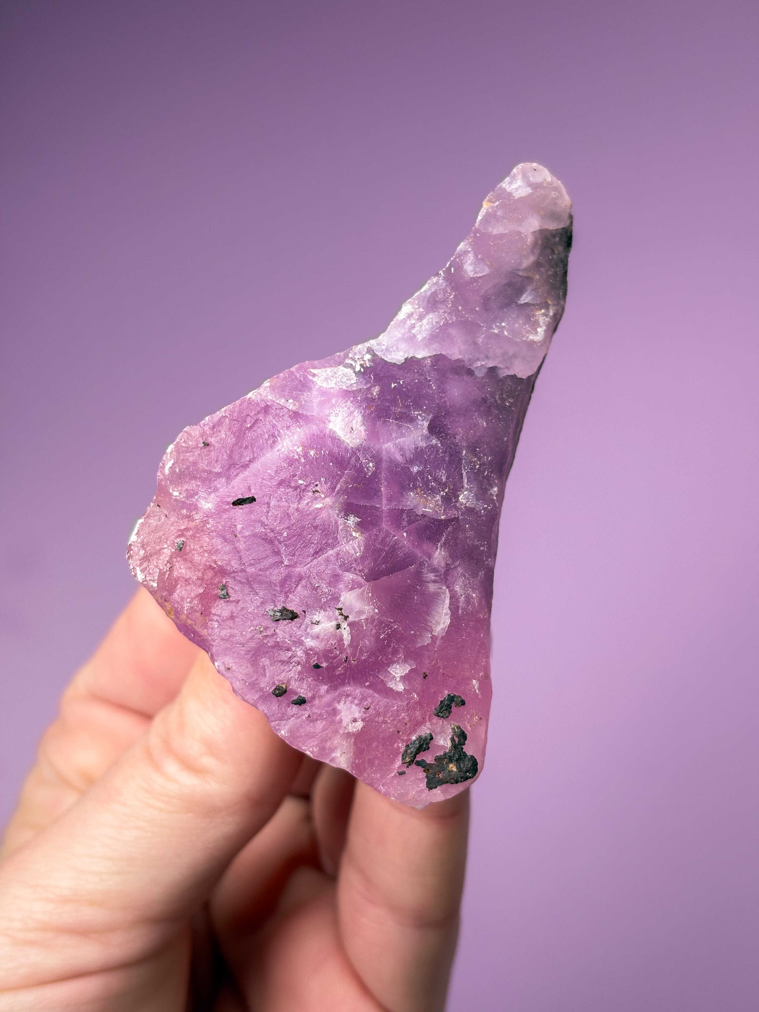 Pink Aragonit Rå (Nr. 14)