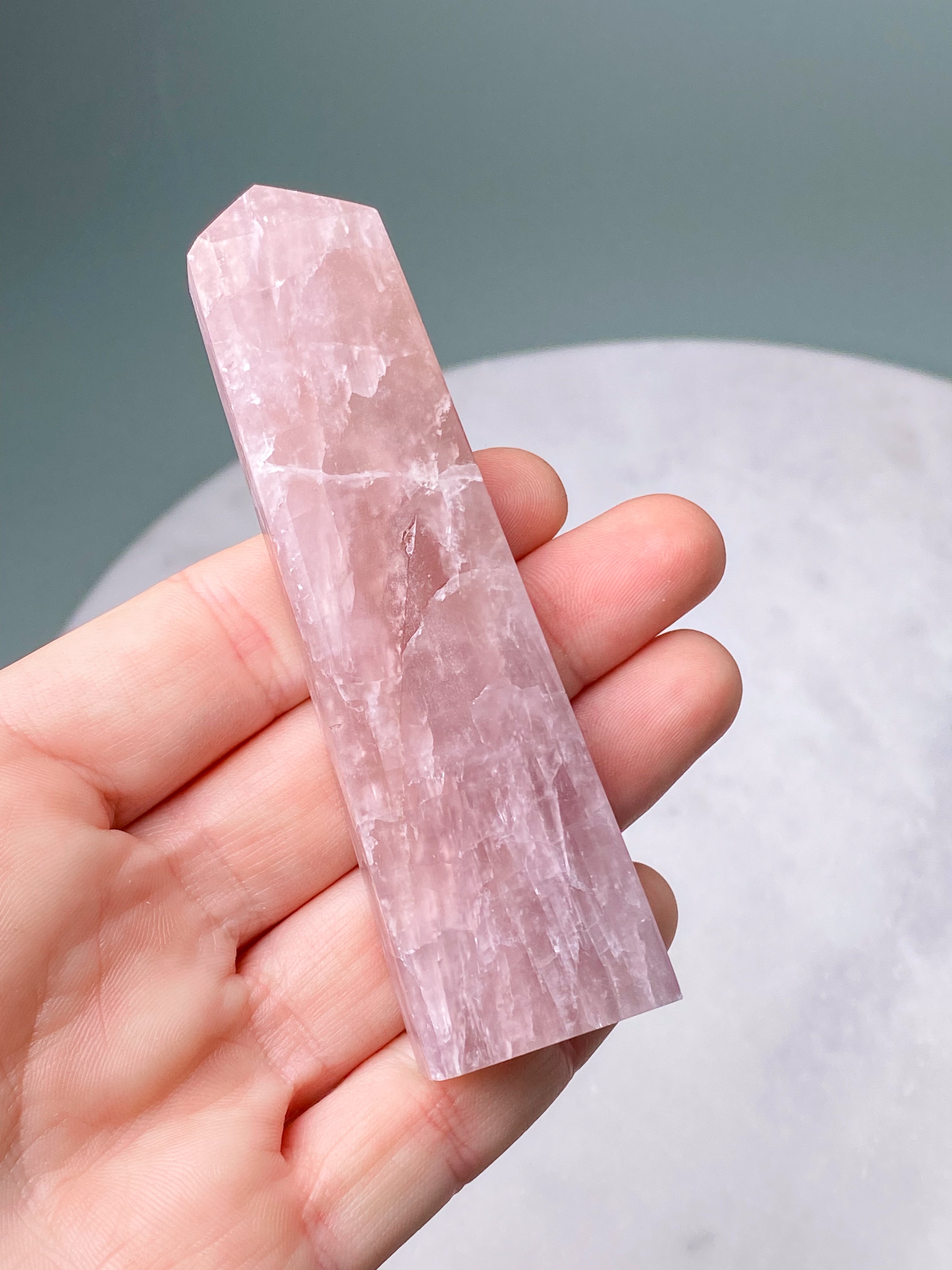 Rosa turmalintorn (nr 30) Exklusiv kvalitet