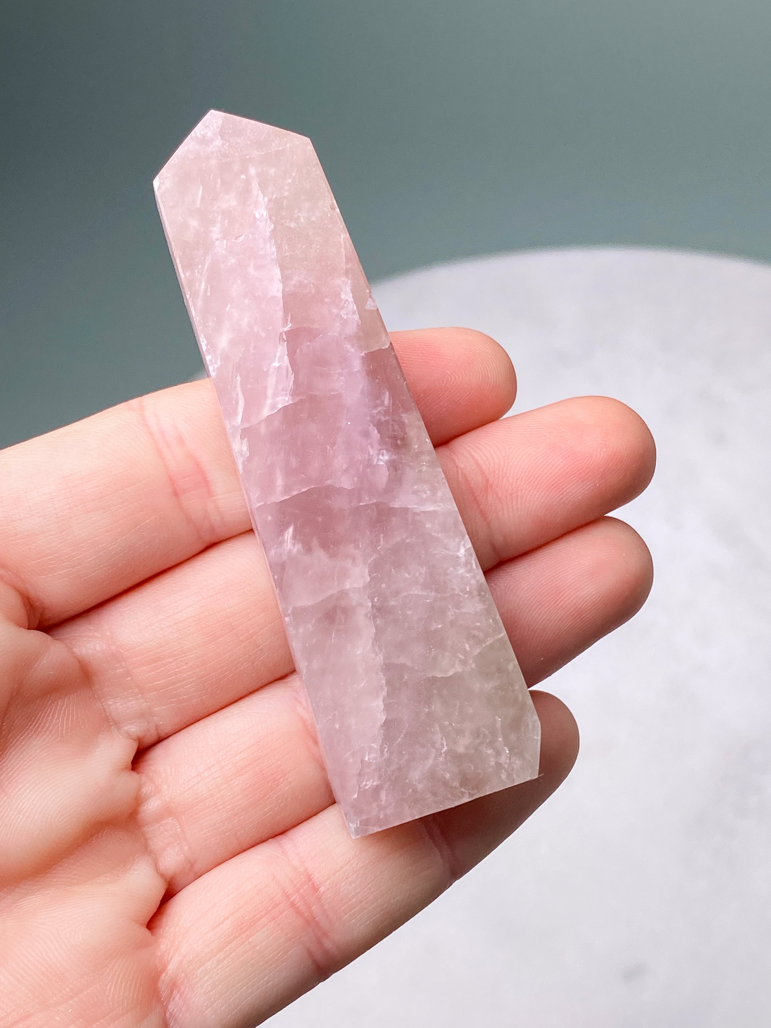 Rosa turmalintorn (nr 32) Exklusiv kvalitet