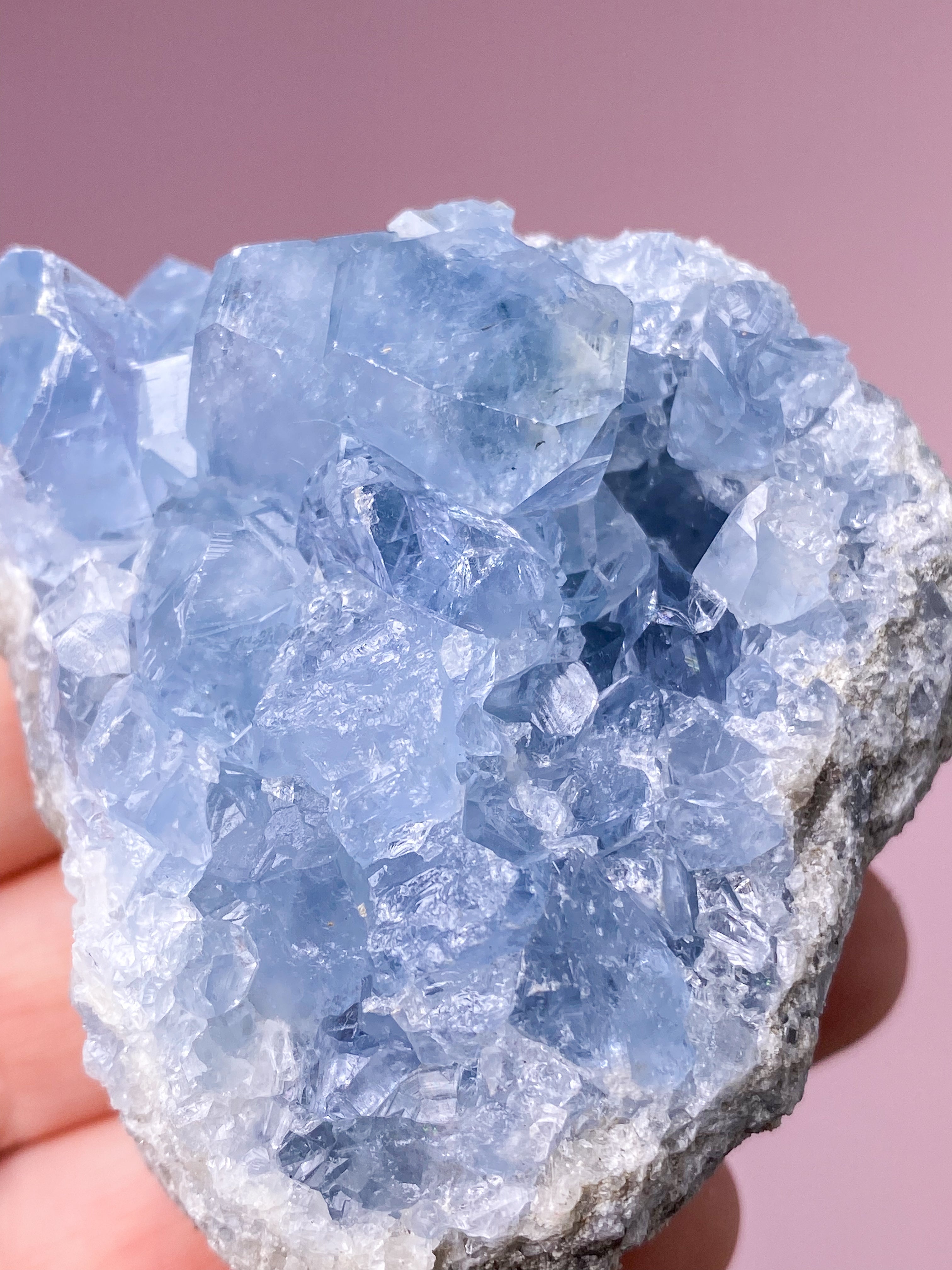 Celestit Cluster (nr 4)