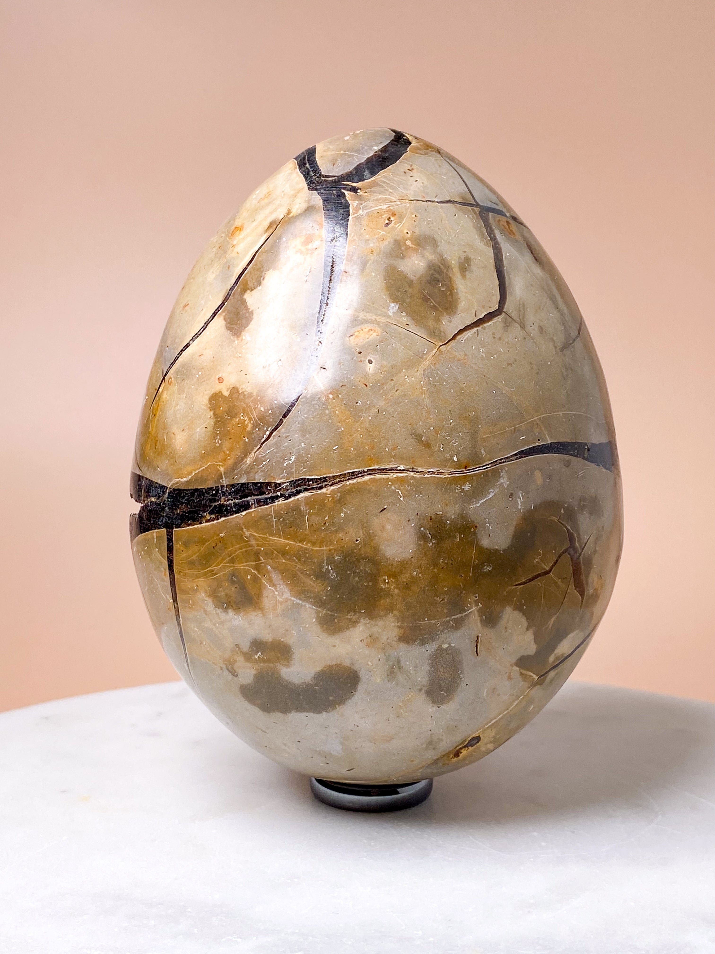 Druzy Septarie æg (Nr. 1)