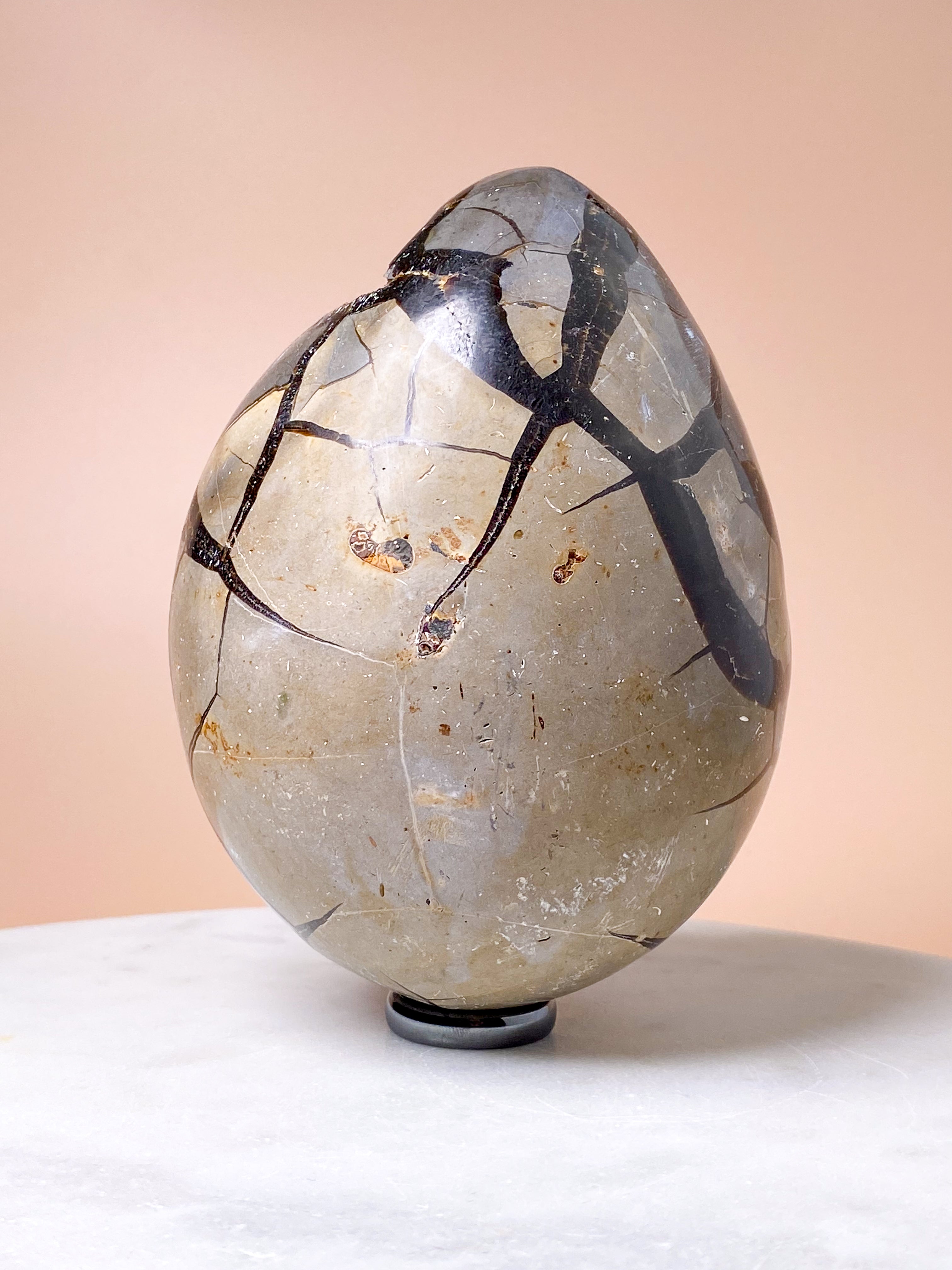 Druzy Septarie æg (Nr. 2)