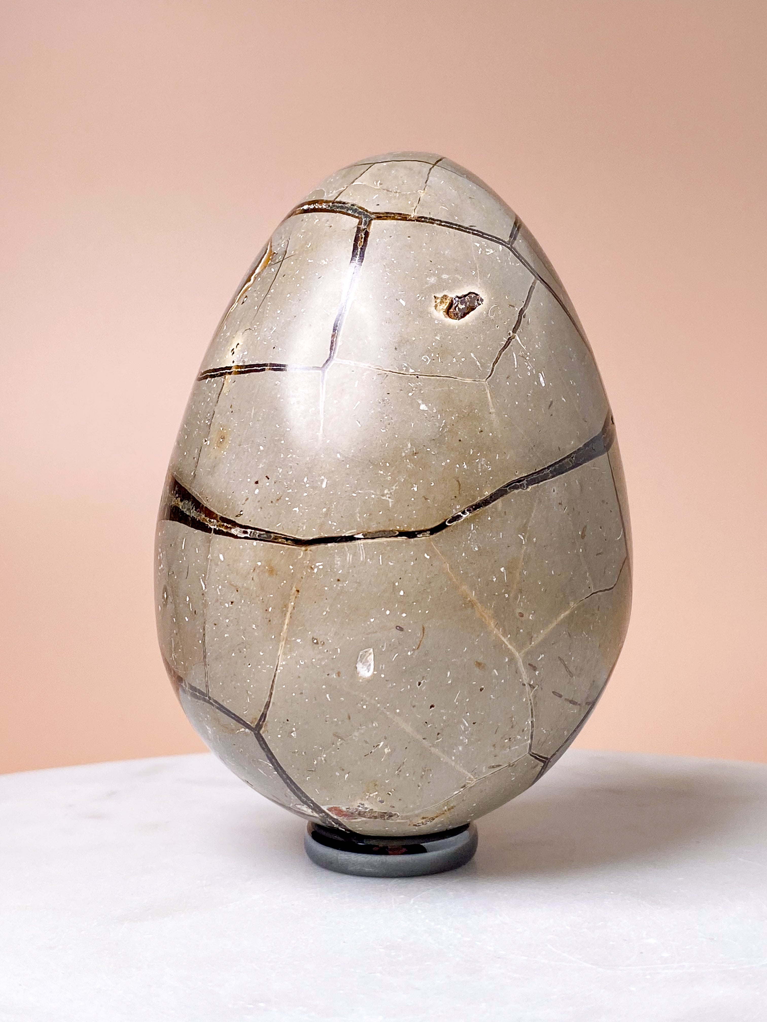 Druzy Septarie æg (Nr. 4)