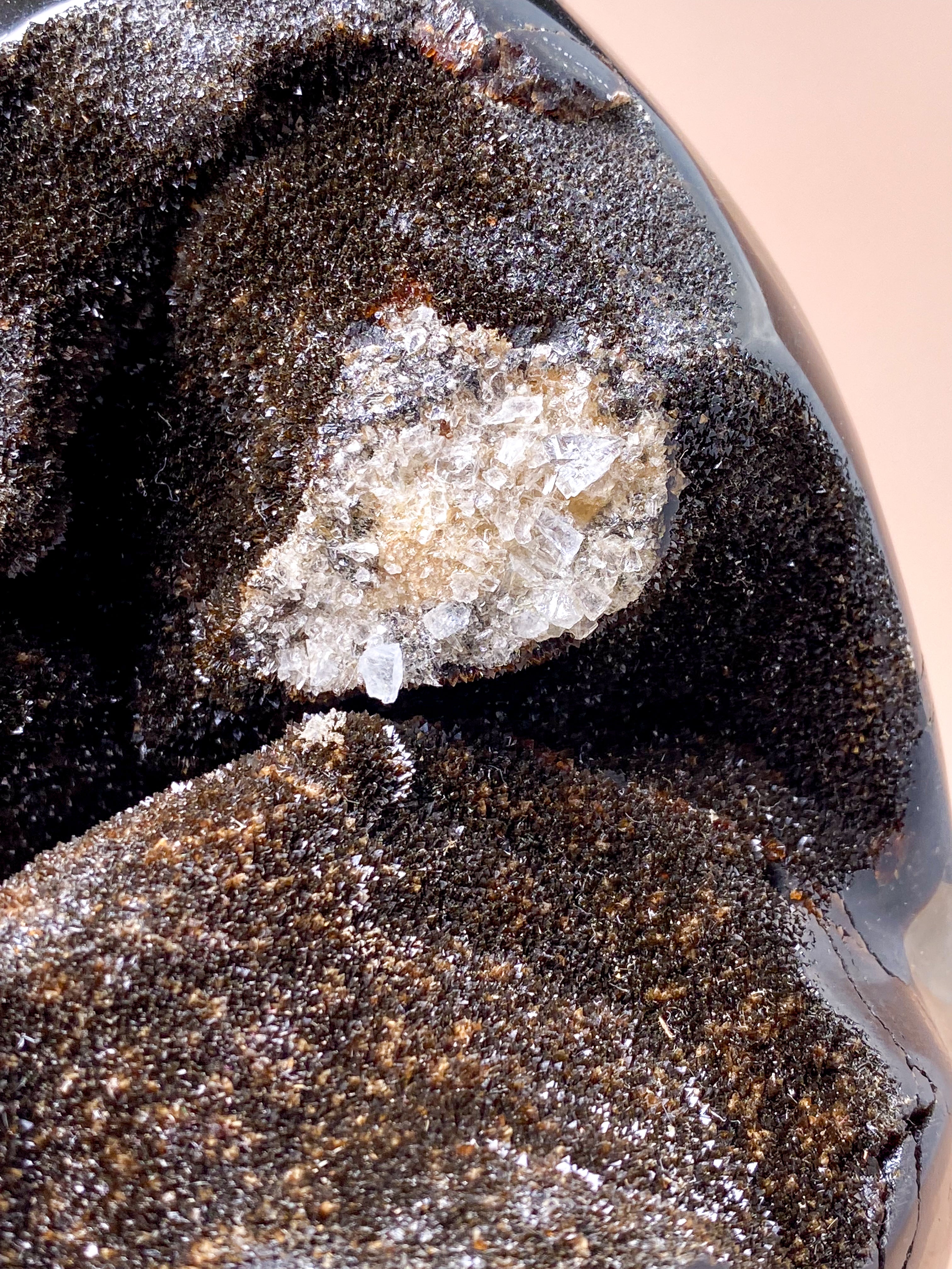 Druzy Septarie æg (Nr. 7)