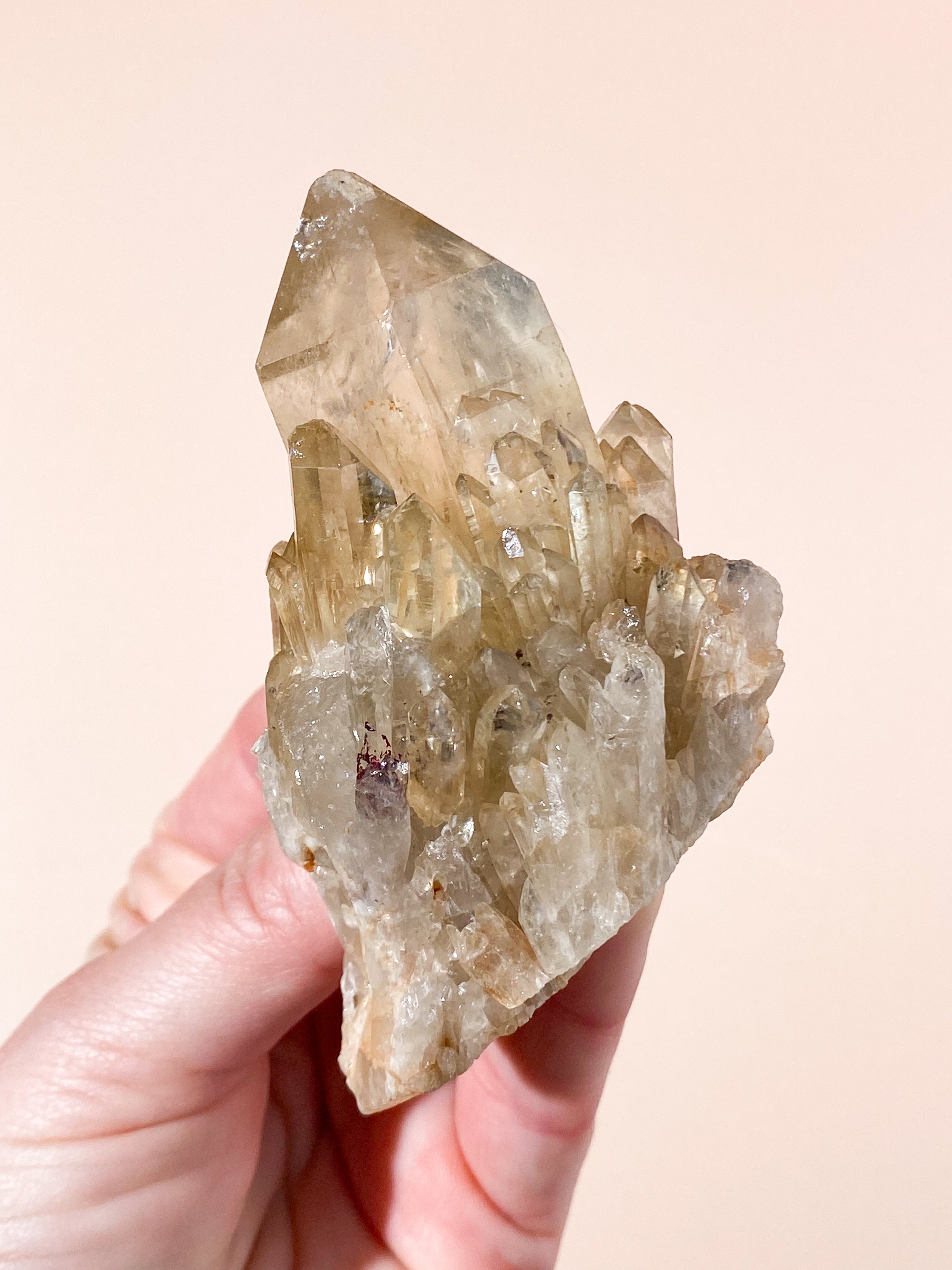 Kundalini Citrin Kluster (nr 15)