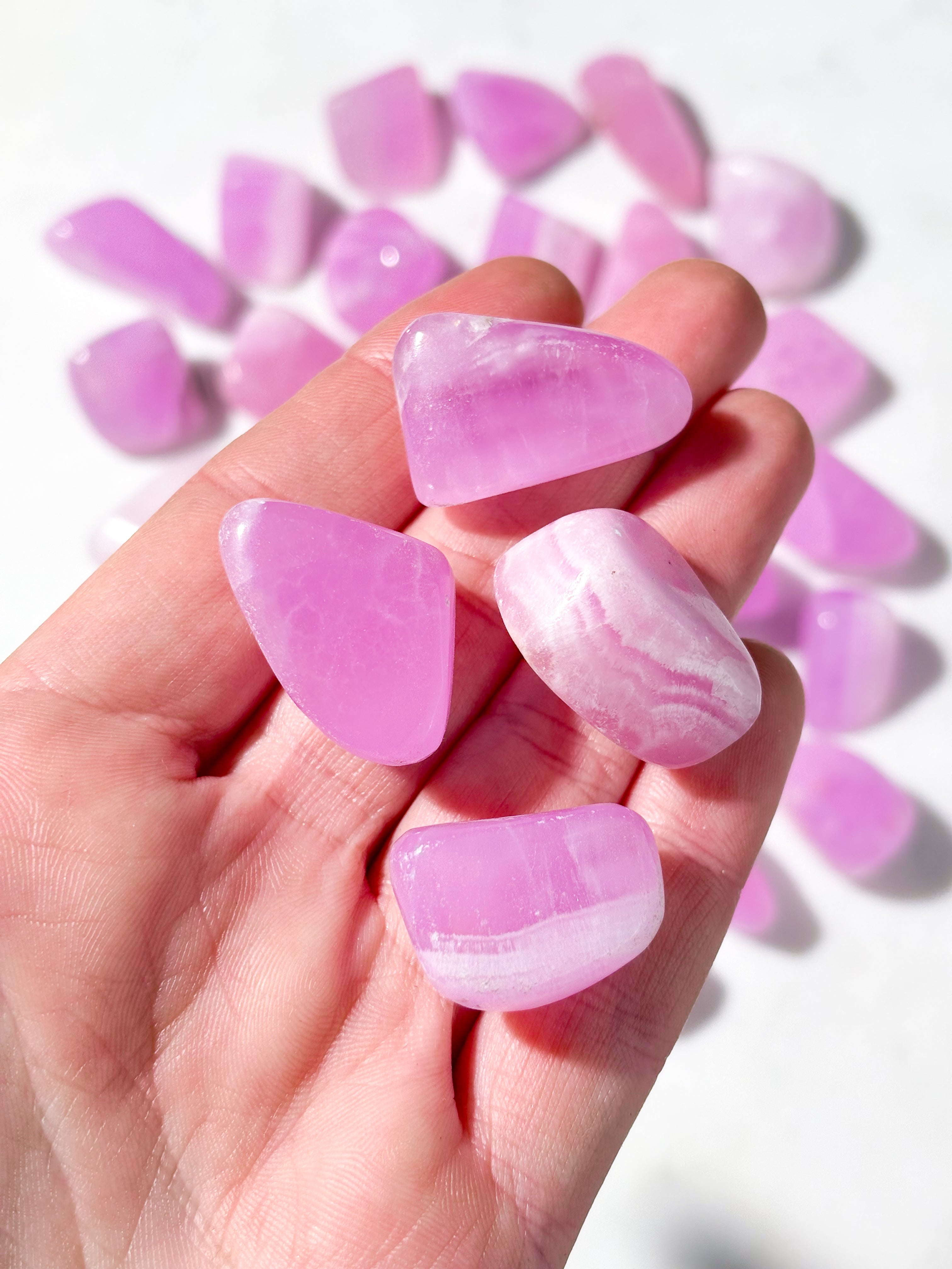 Rosa aragonit ficksten