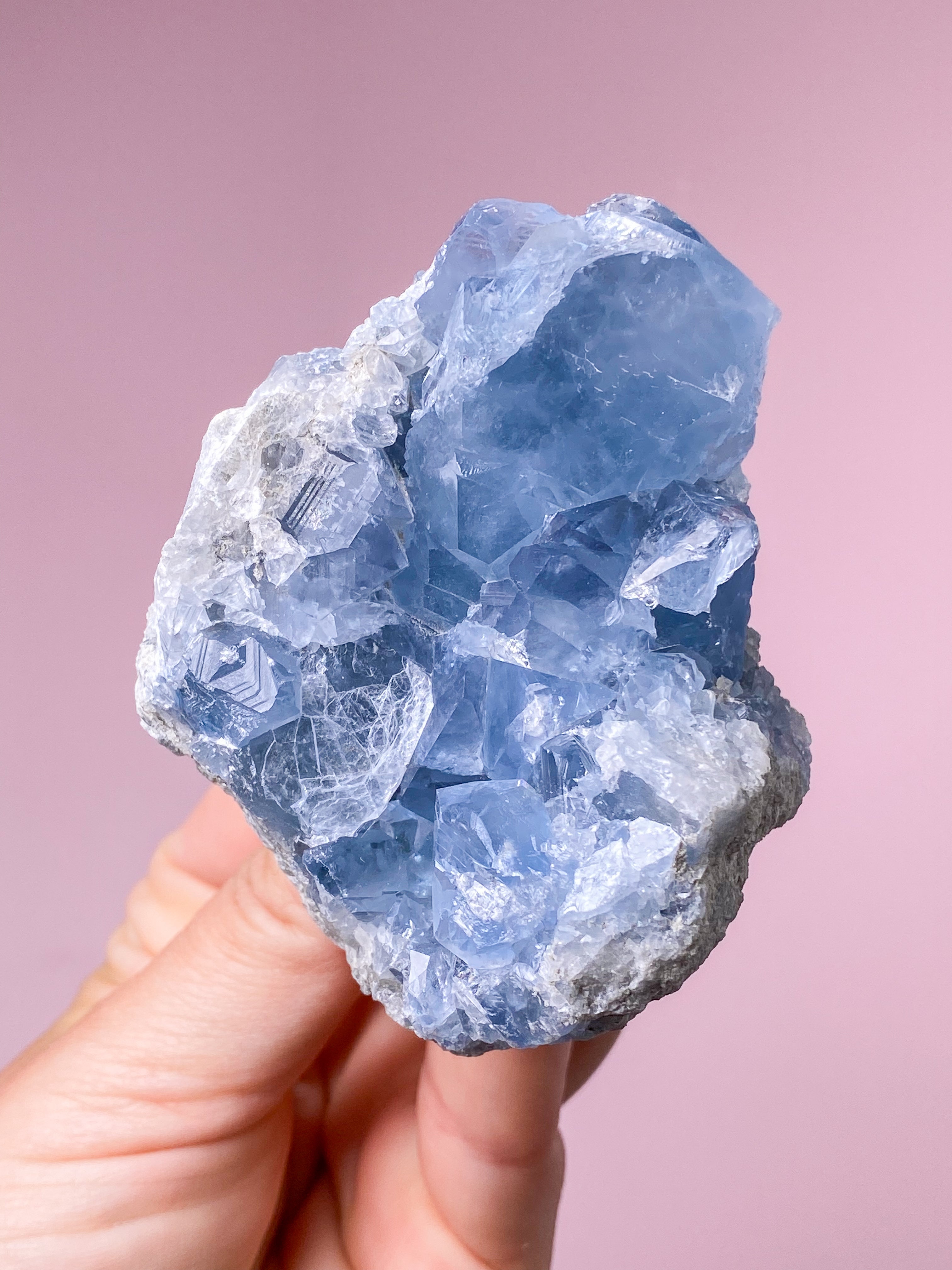 Celestit Cluster (nr 4)