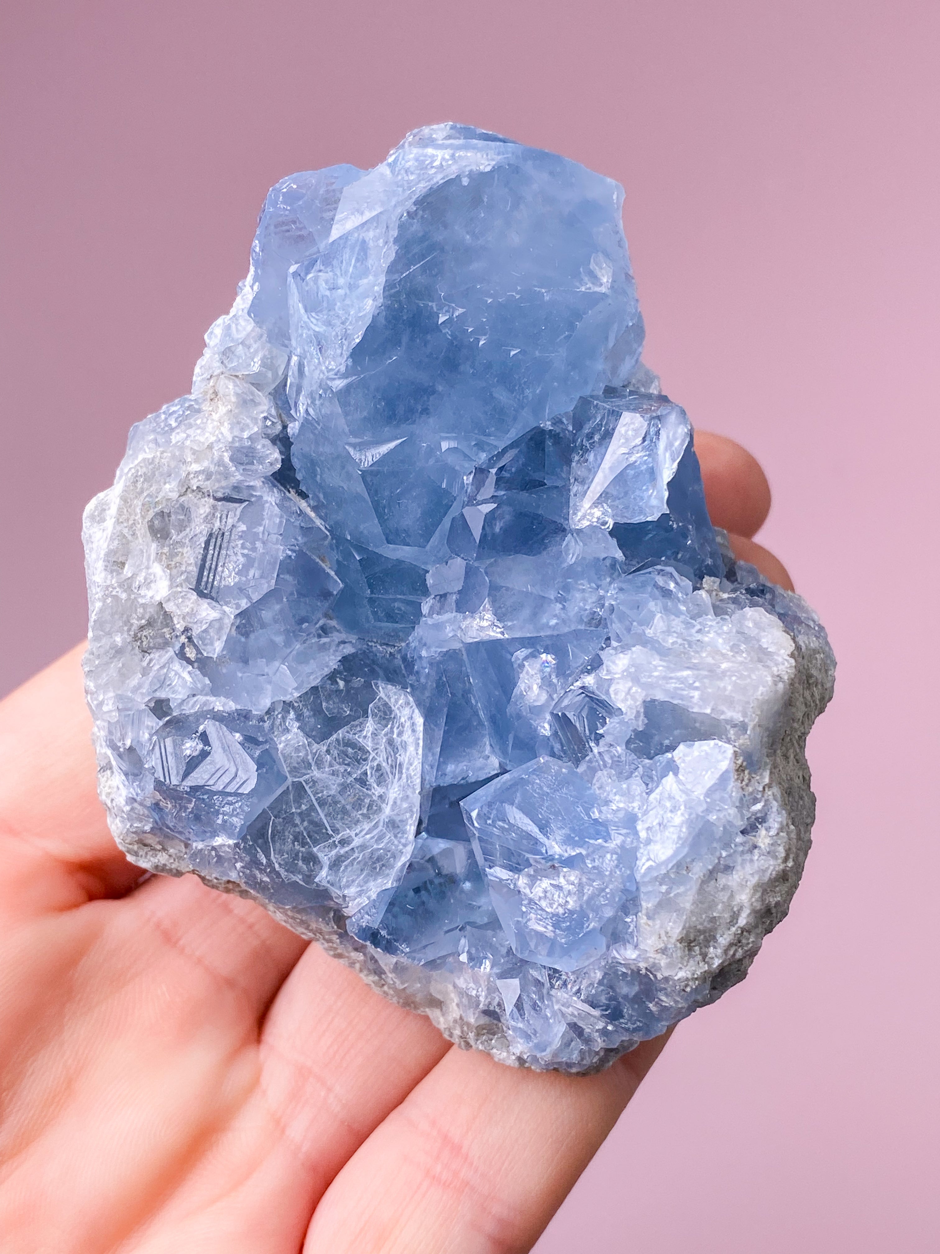 Celestit Cluster (nr 4)