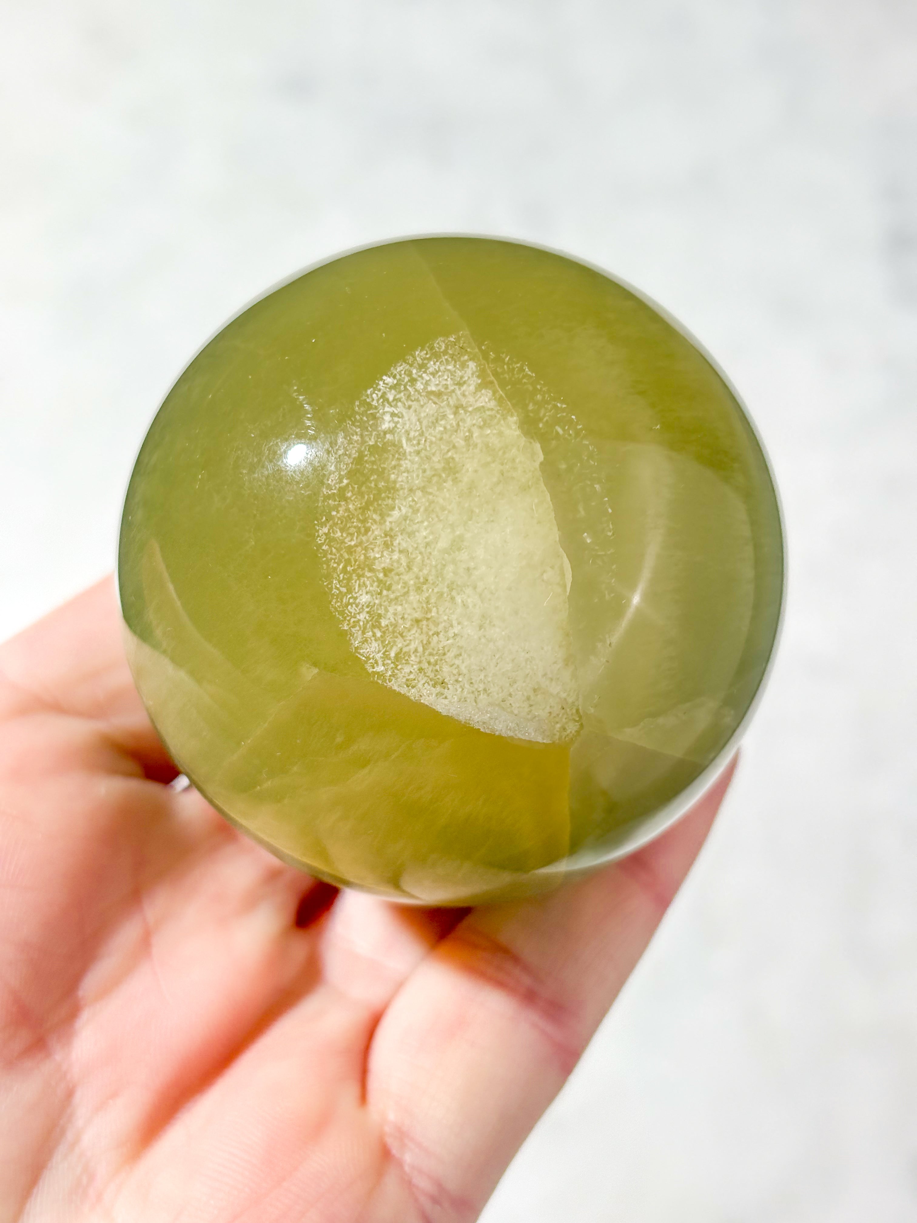 Mango Fluorit Kugle (Nr. 22)