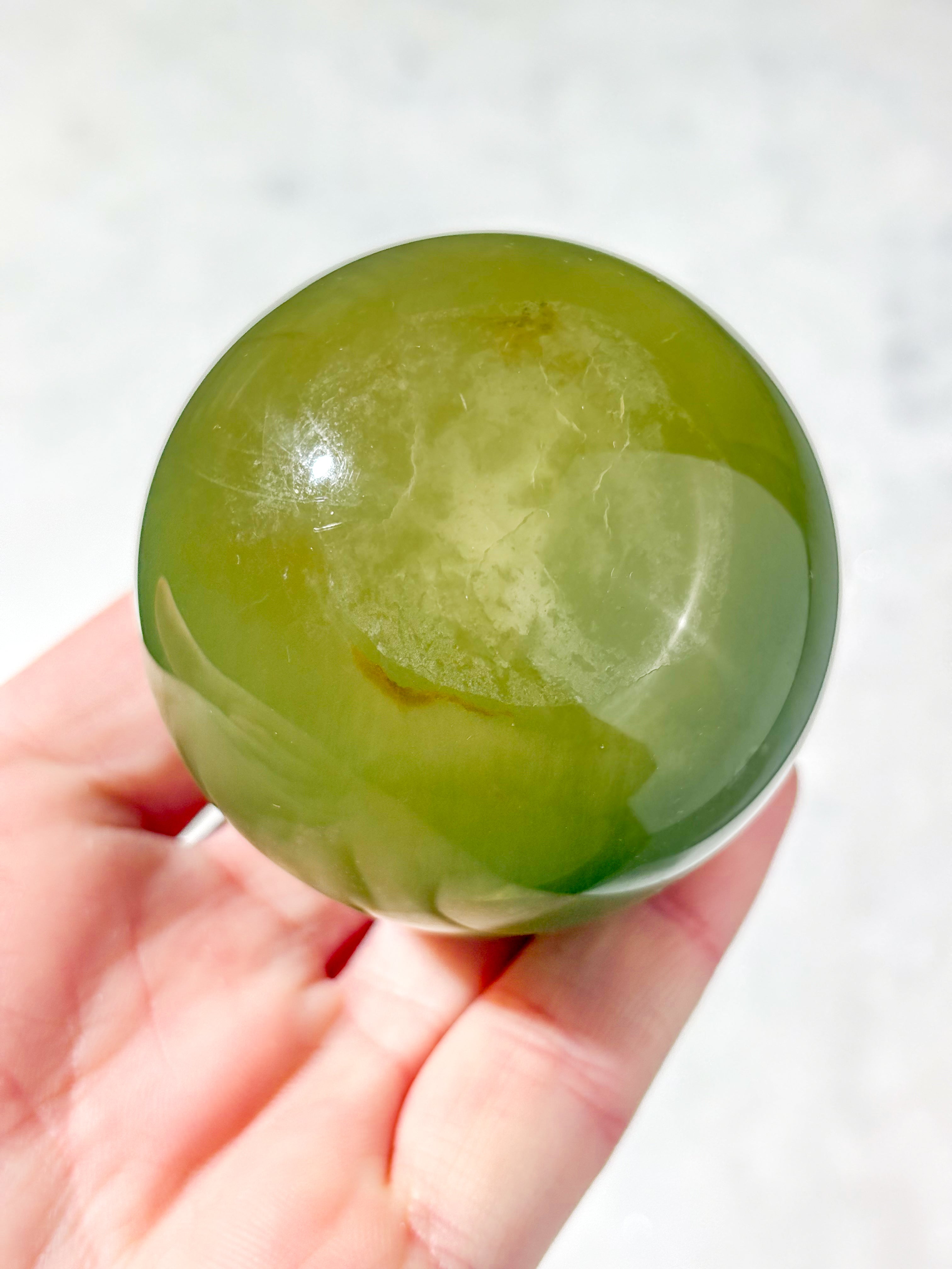 Mango Fluorit Kugle (Nr. 24)