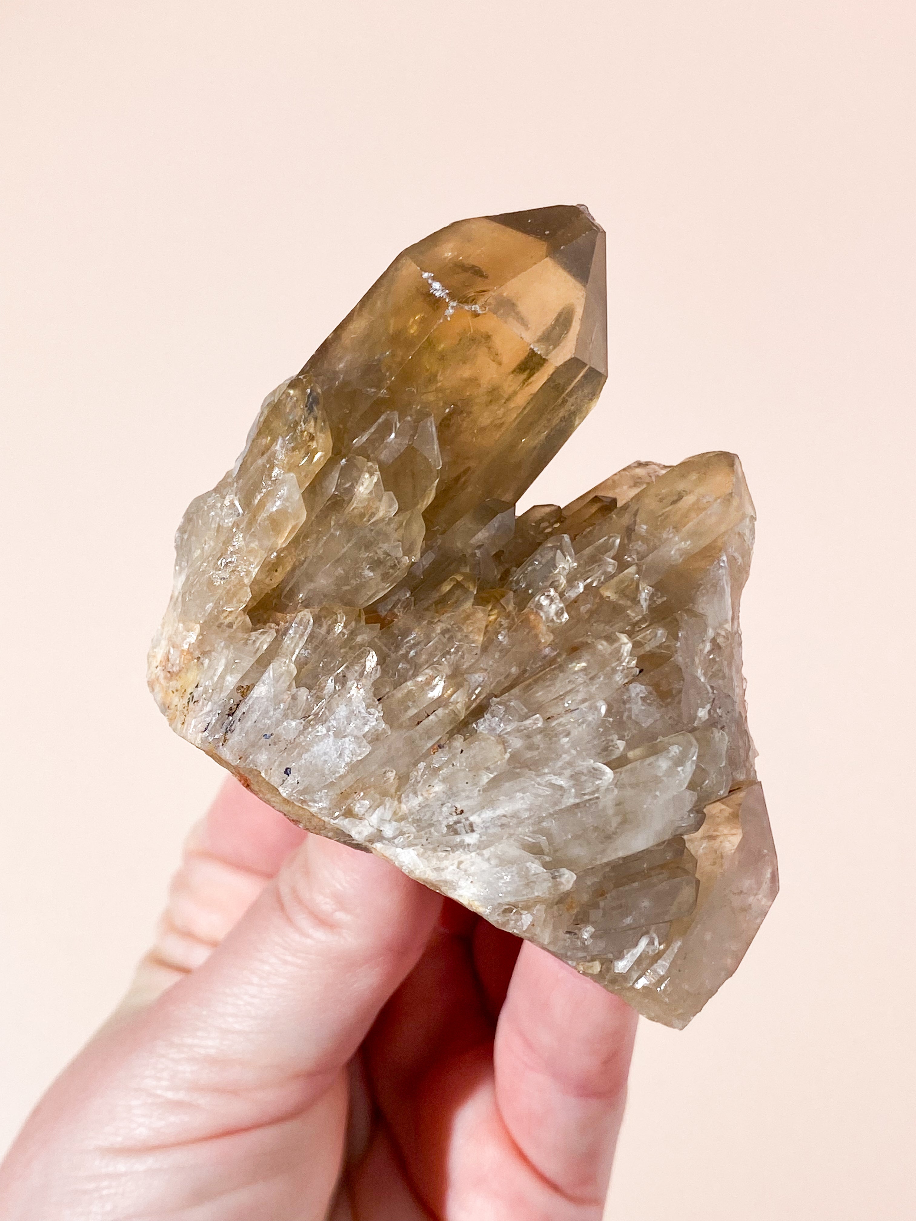 Kundalini Citrin Kluster (nr 35)