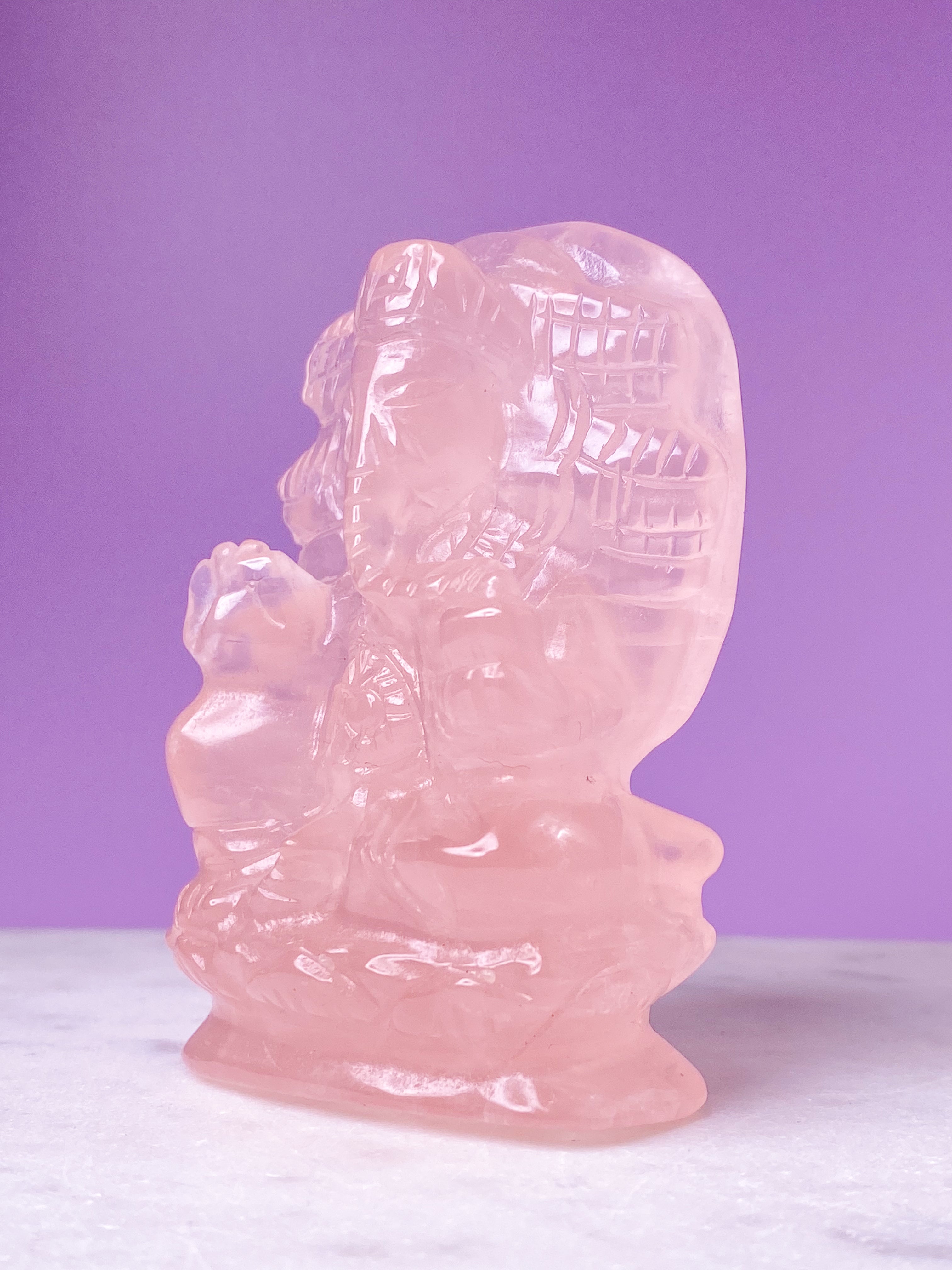Rosakvarts Ganesha