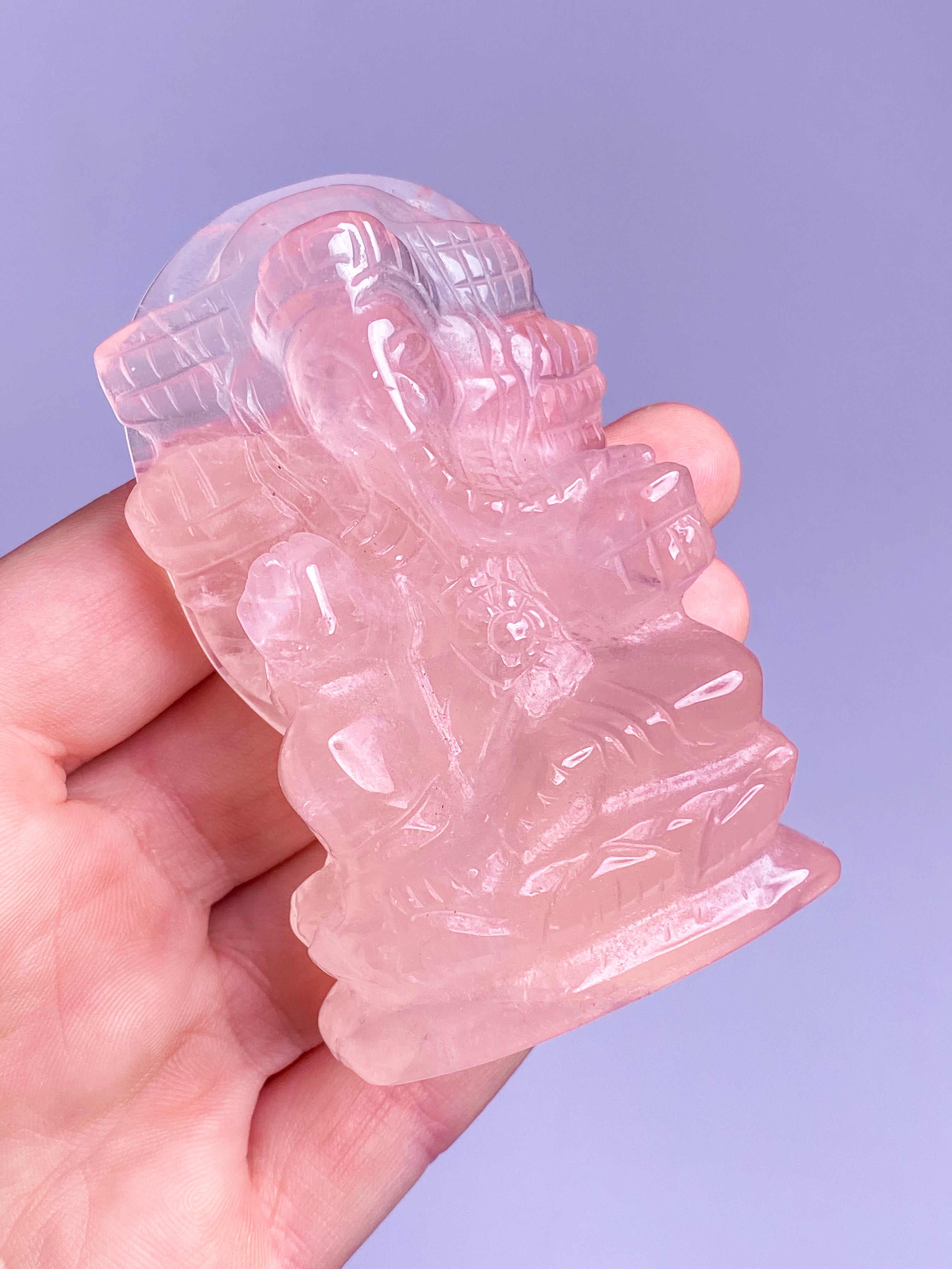 Rosakvarts Ganesha