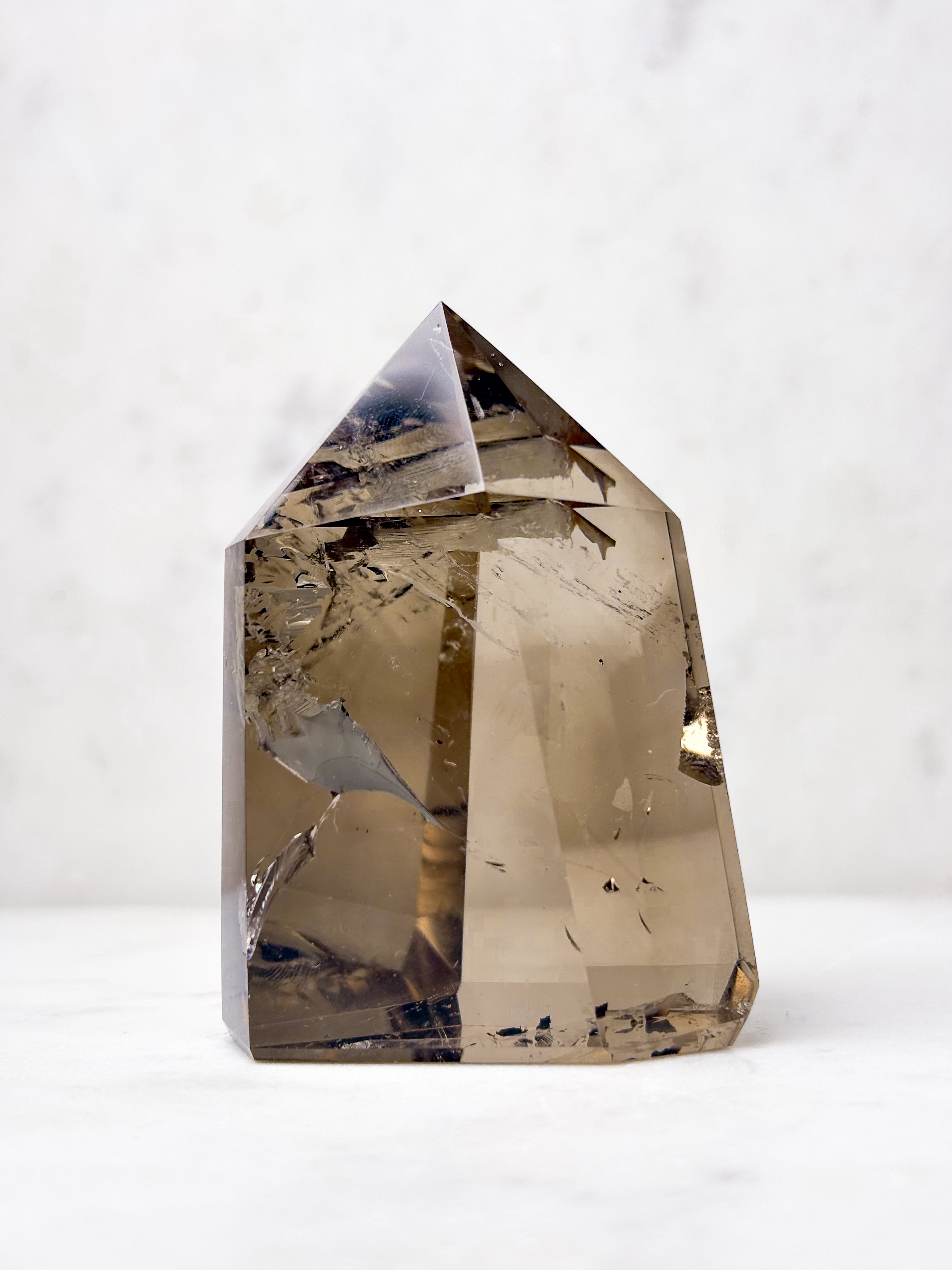 Røgkvarts Tårn (Nr. 1) Eksklusiv Kvalitet