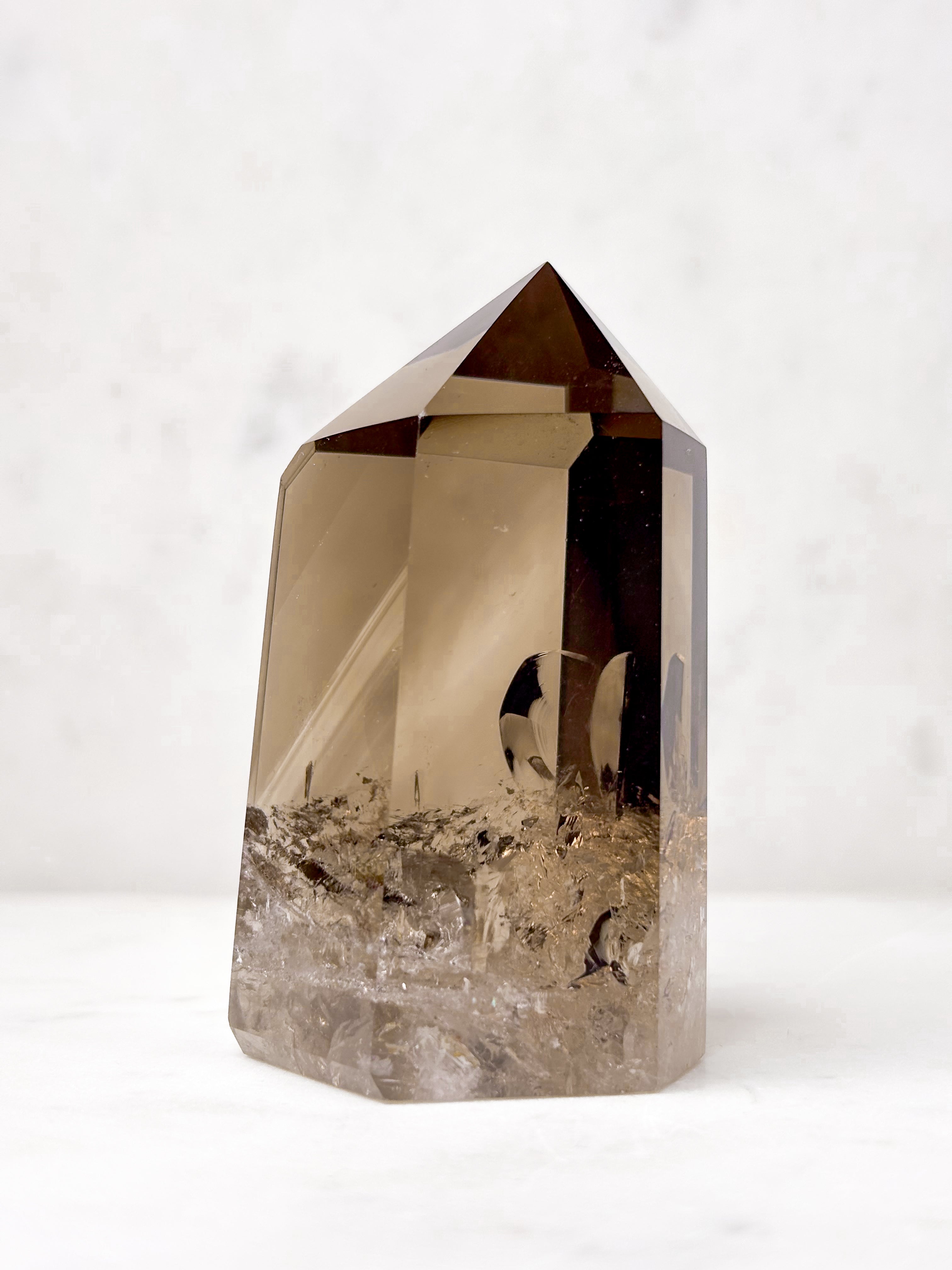 Røgkvarts Tårn (Nr. 3) Eksklusiv Kvalitet