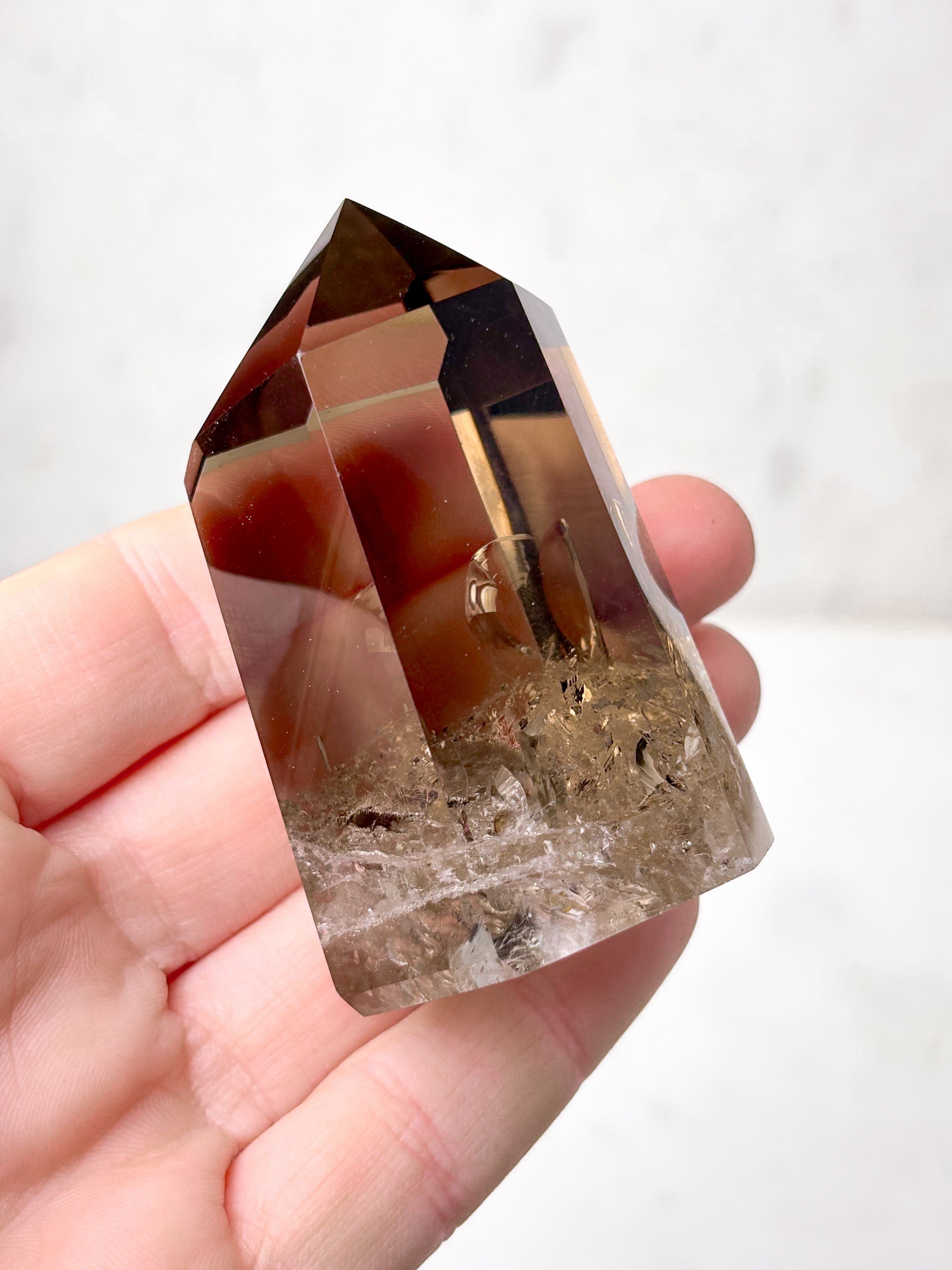 Røgkvarts Tårn (Nr. 3) Eksklusiv Kvalitet