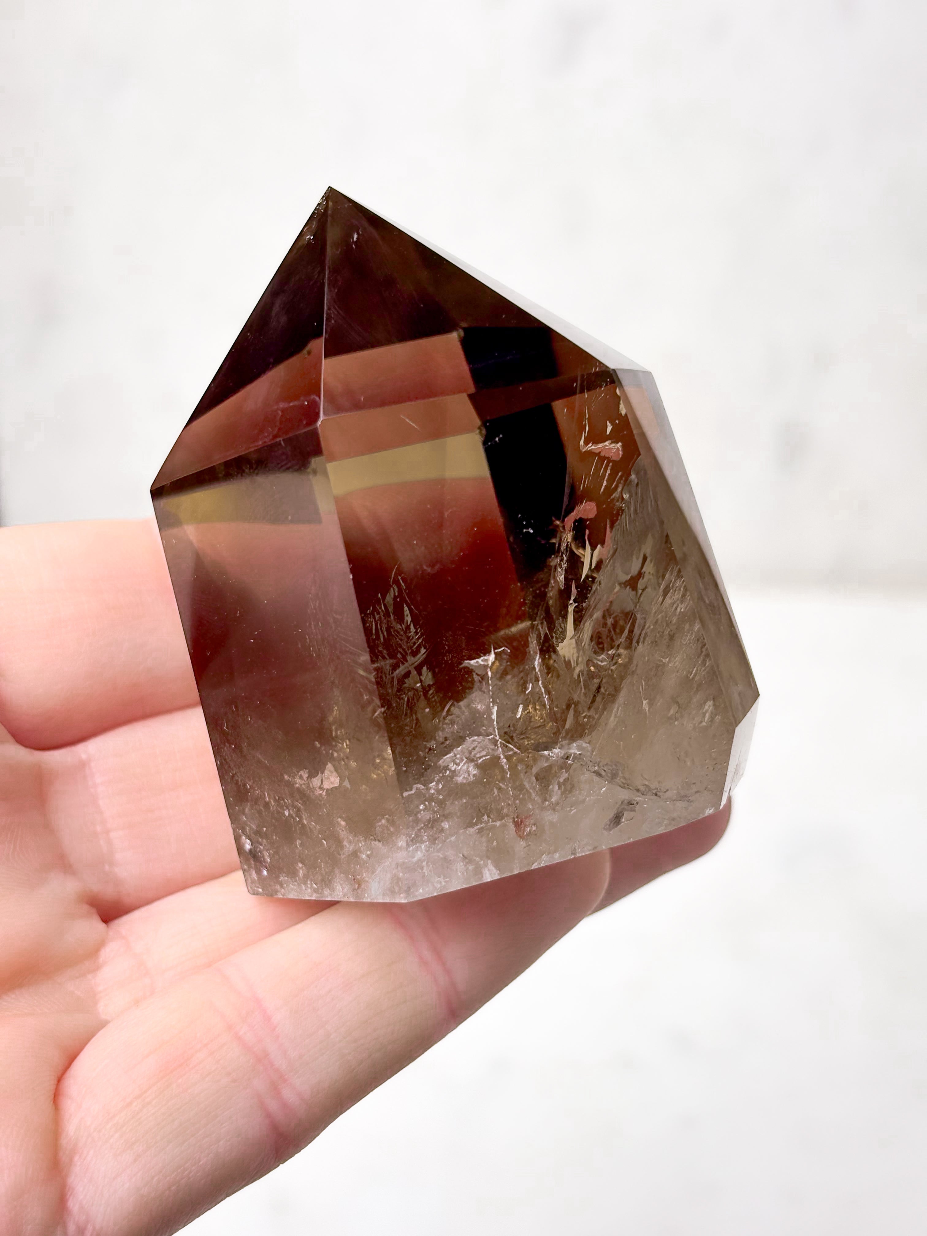 Røgkvarts Tårn (Nr. 4) Eksklusiv Kvalitet