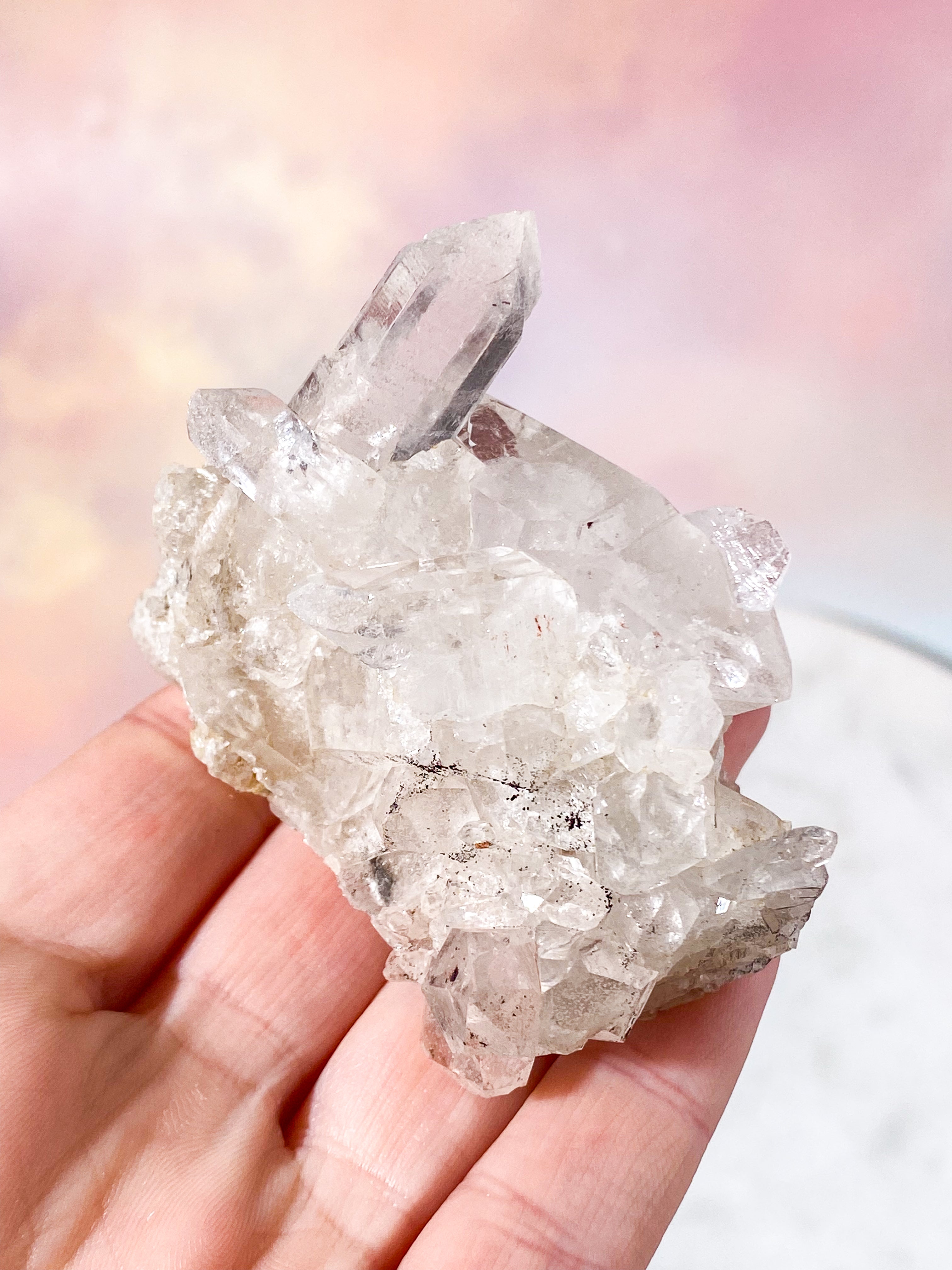 Himalaya Bjergkrystal Klynge (Nr. 3)