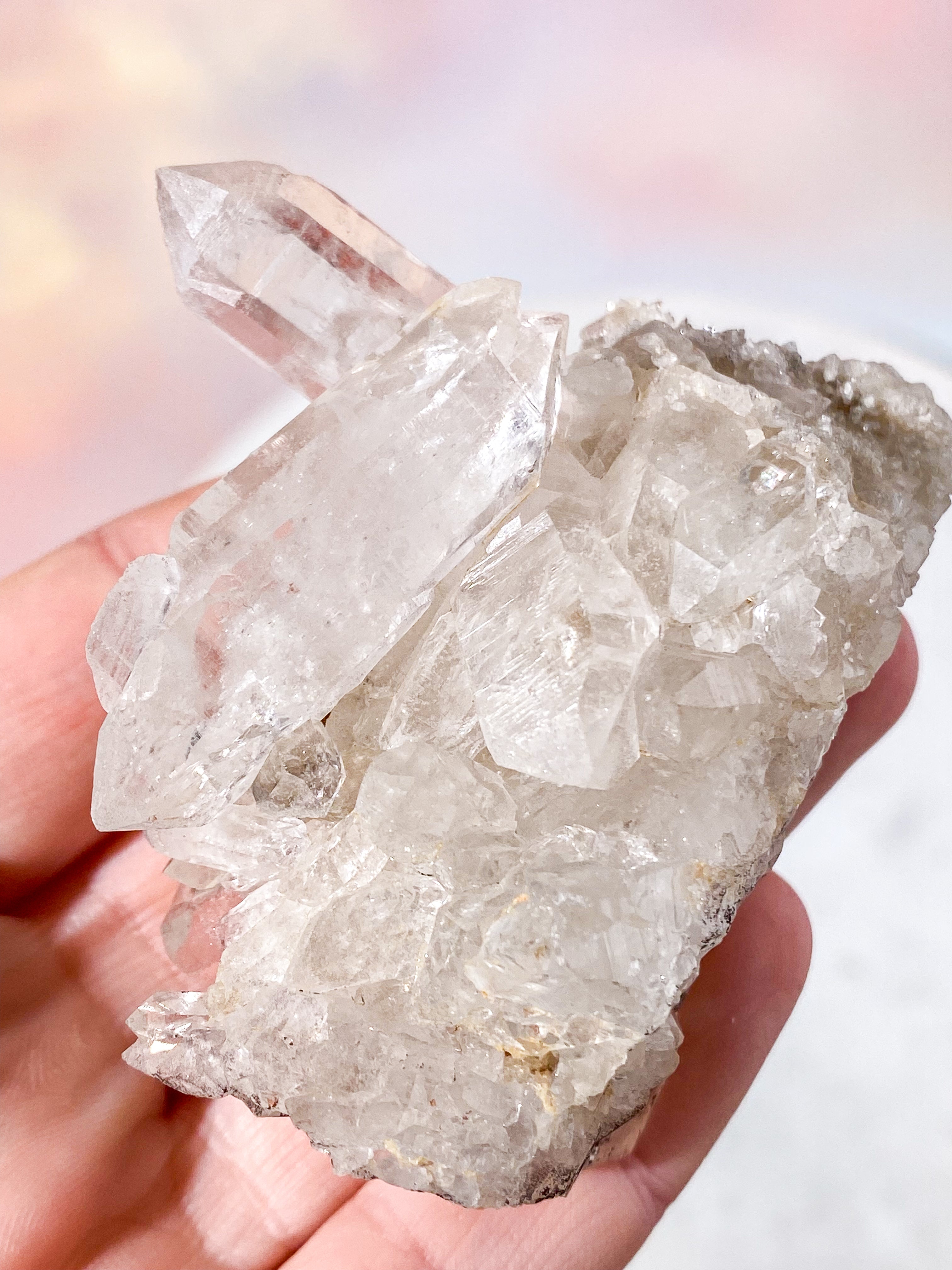 Himalaya Bjergkrystal Klynge (Nr. 3)