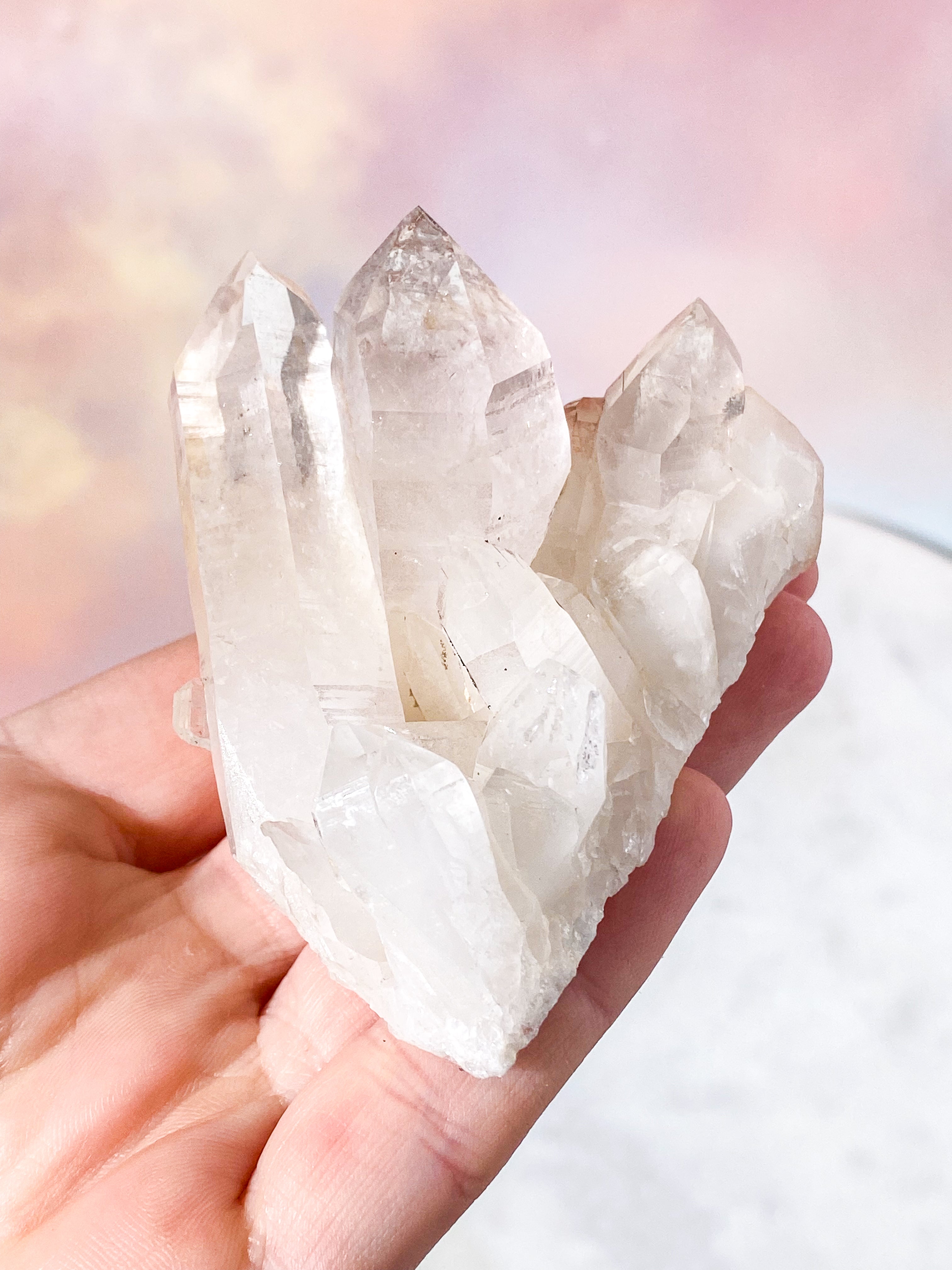 Himalaya Bjergkrystal Klynge (Nr. 9)