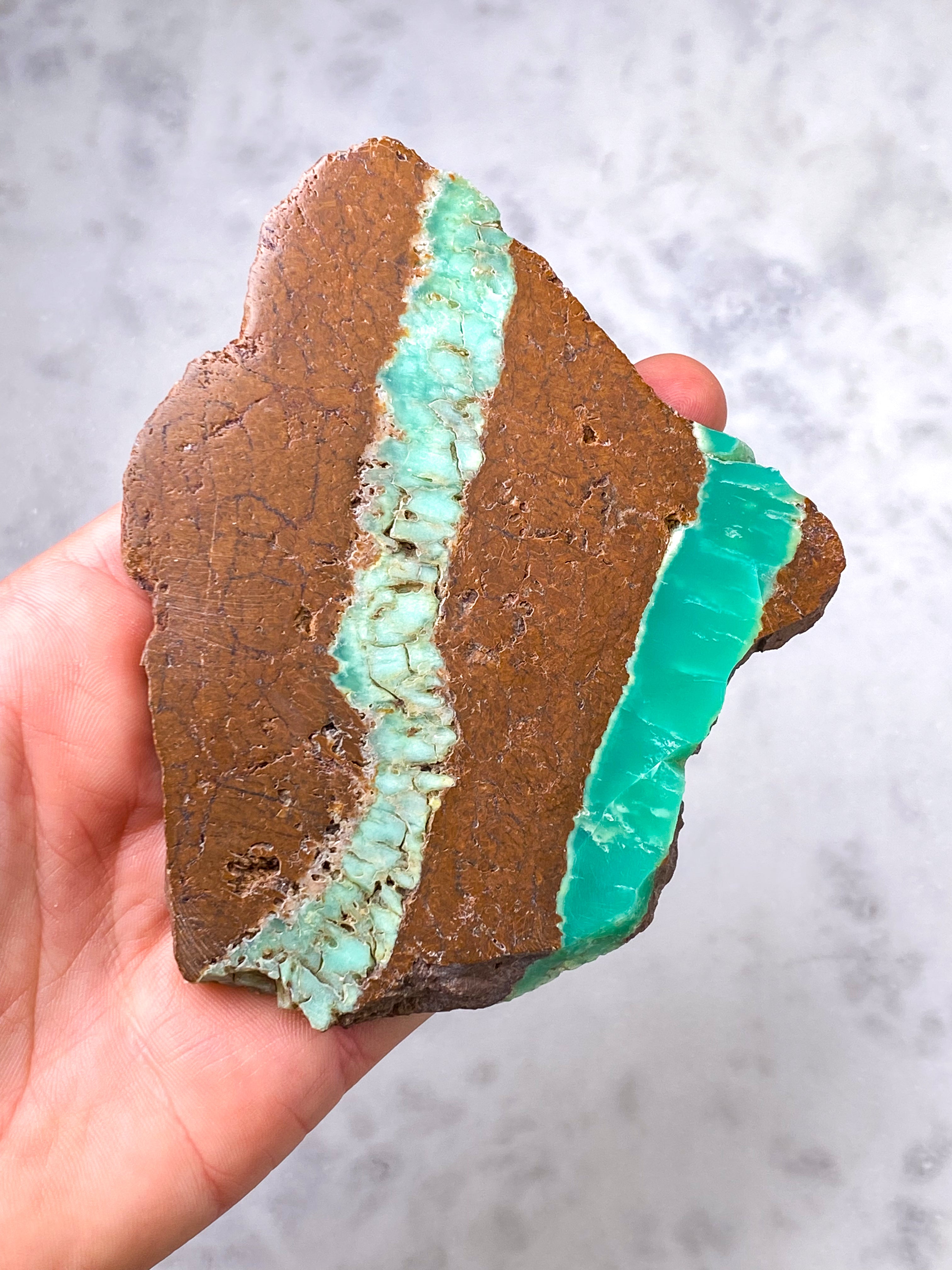 Chrysopras Slab (Nr. 1)