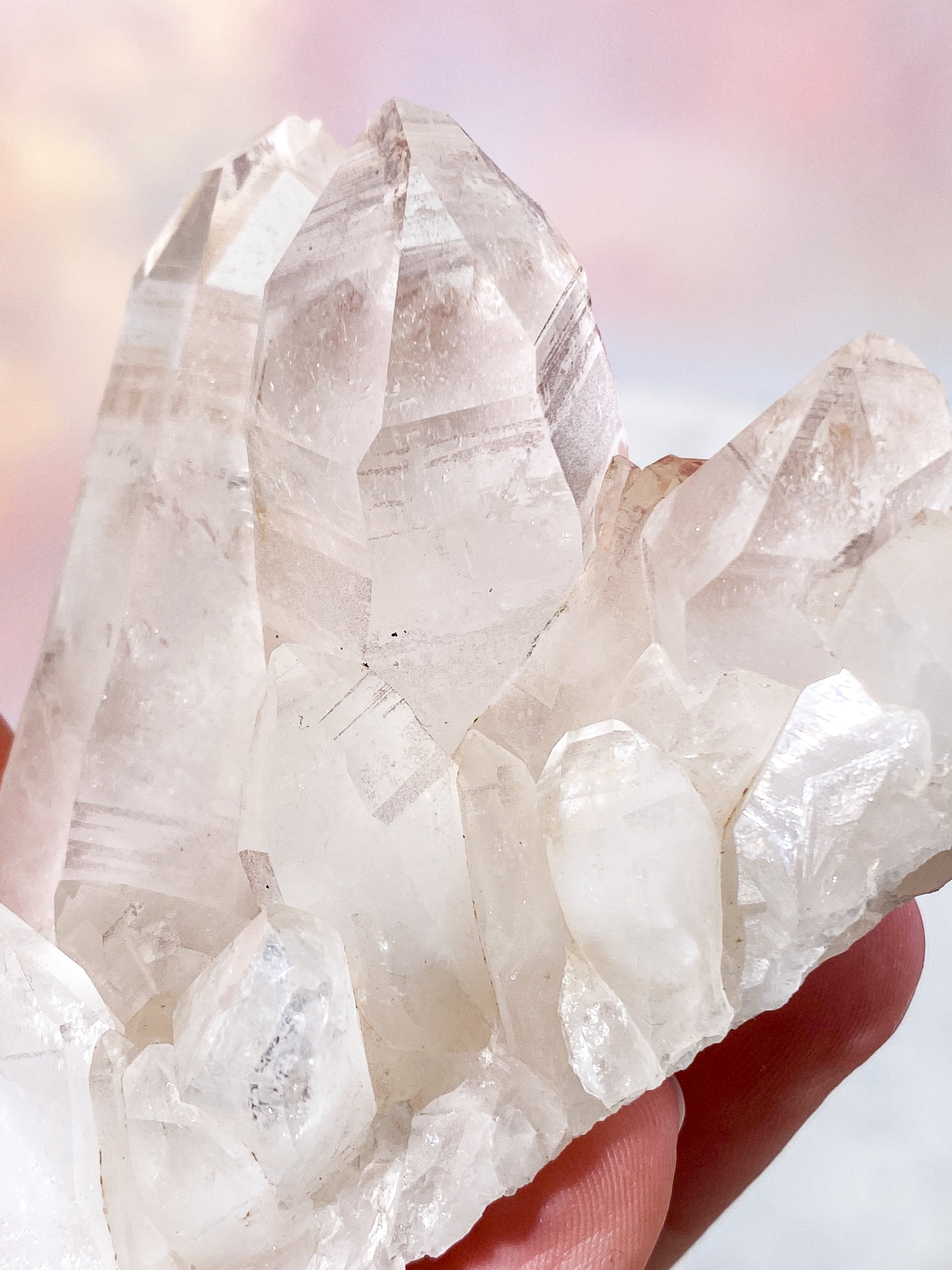 Himalaya Bjergkrystal Klynge (Nr. 9)