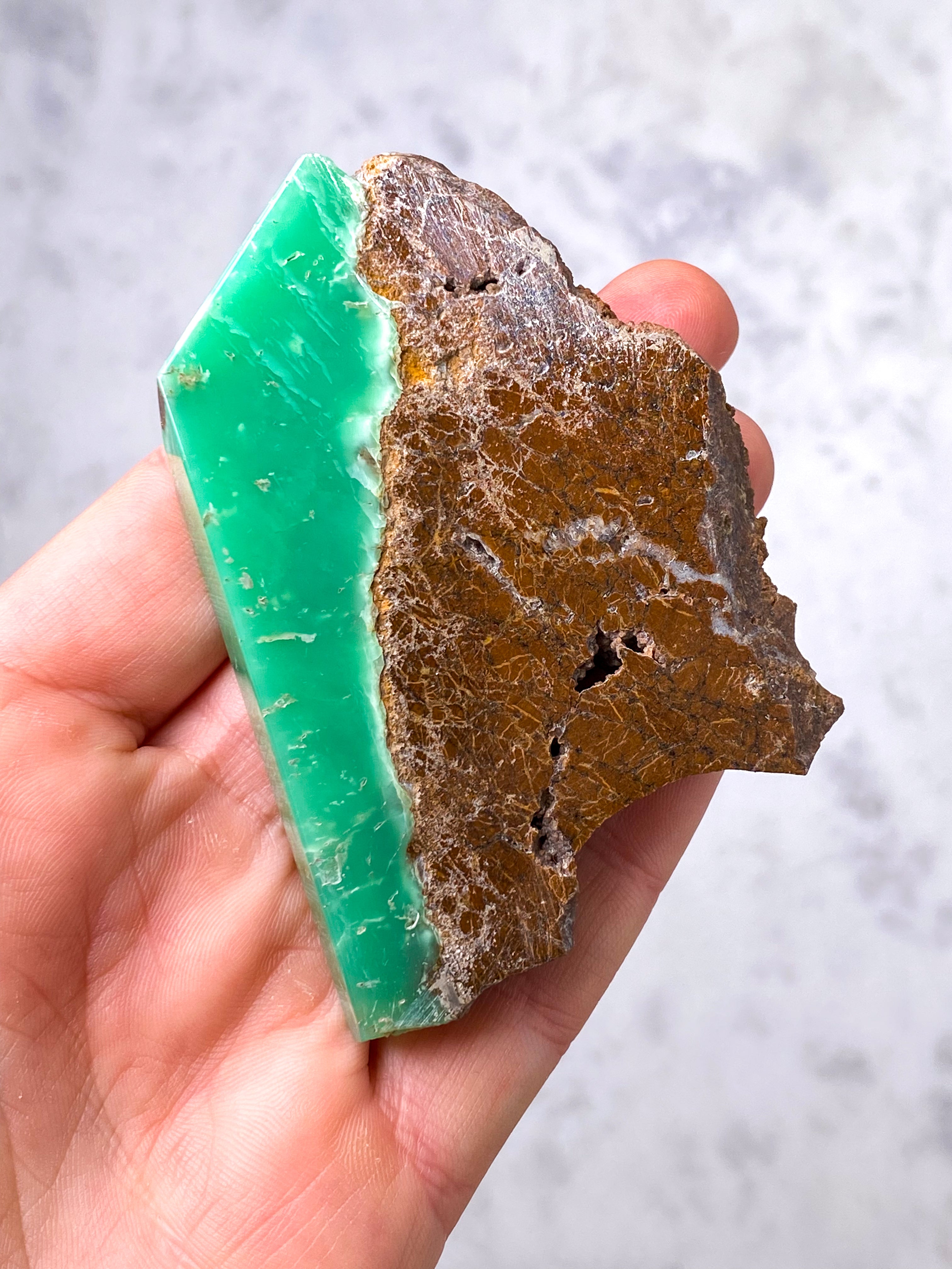 Chrysopras Slab (Nr. 3)