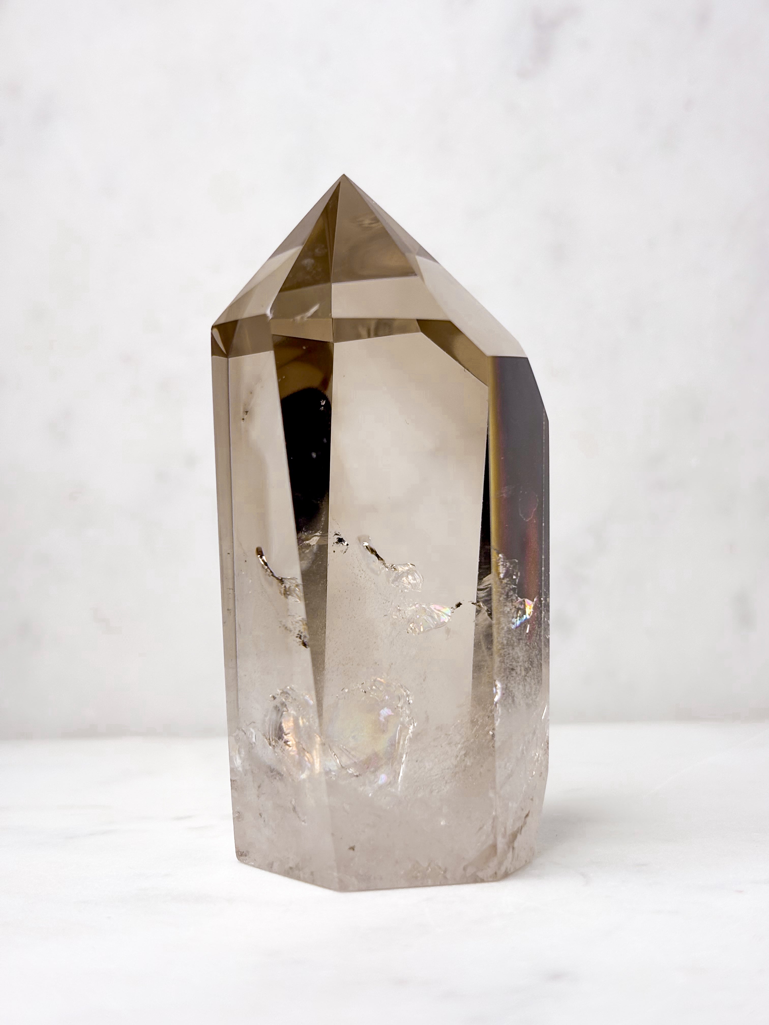 Røgkvarts Tårn (Nr. 20) Eksklusiv Kvalitet