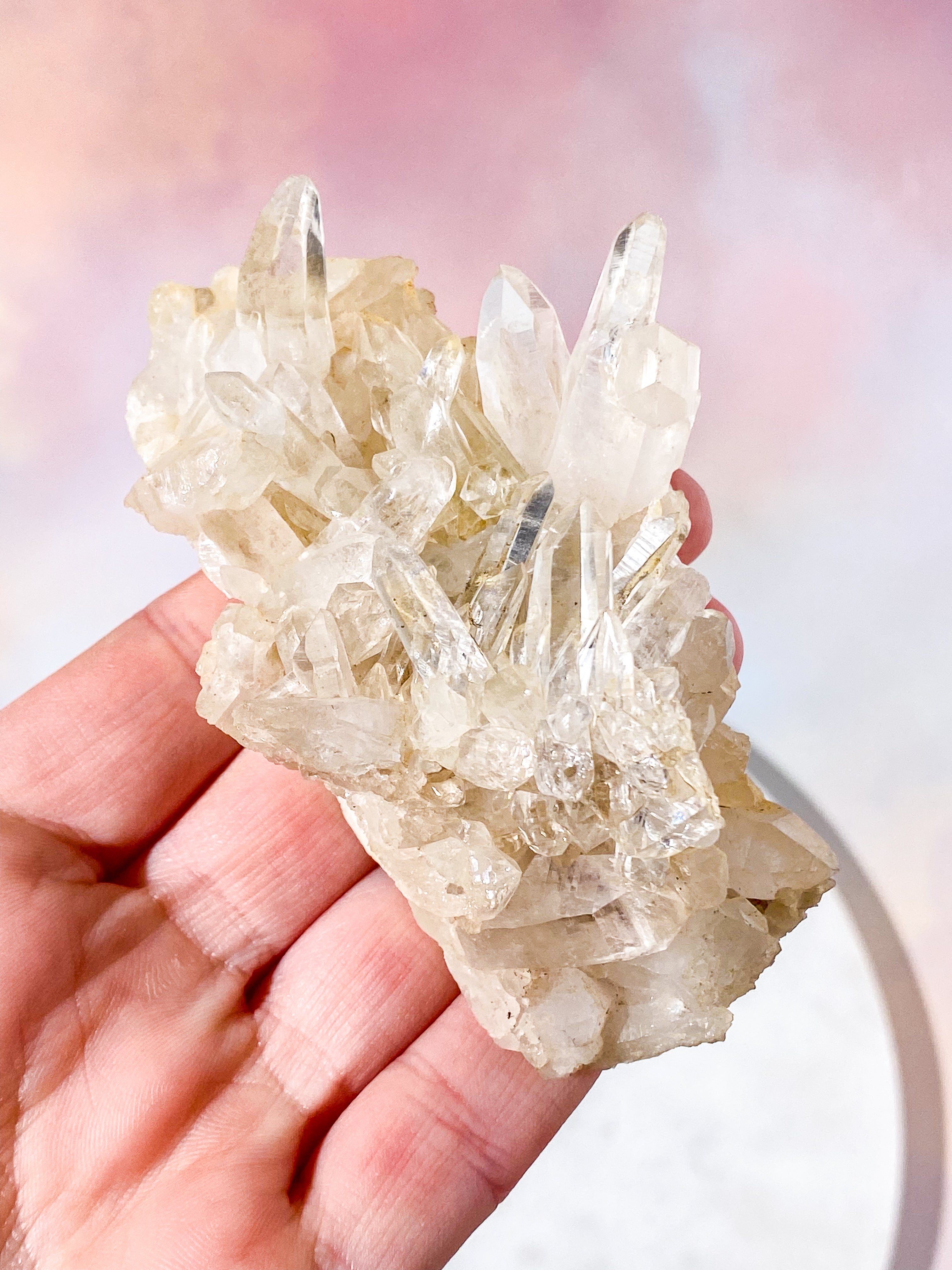 Himalaya Bjergkrystal Klynge (Nr. 21)