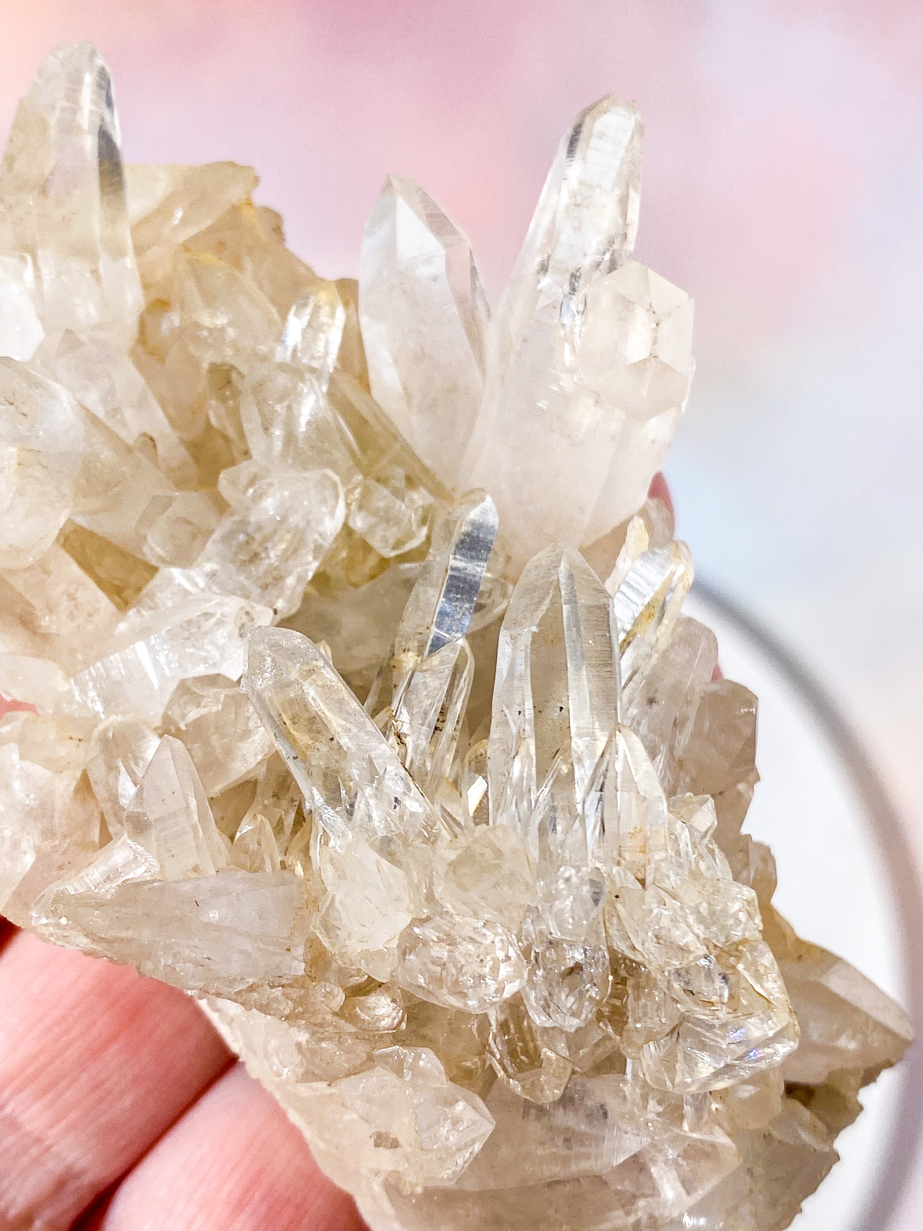 Himalaya Bjergkrystal Klynge (Nr. 21)