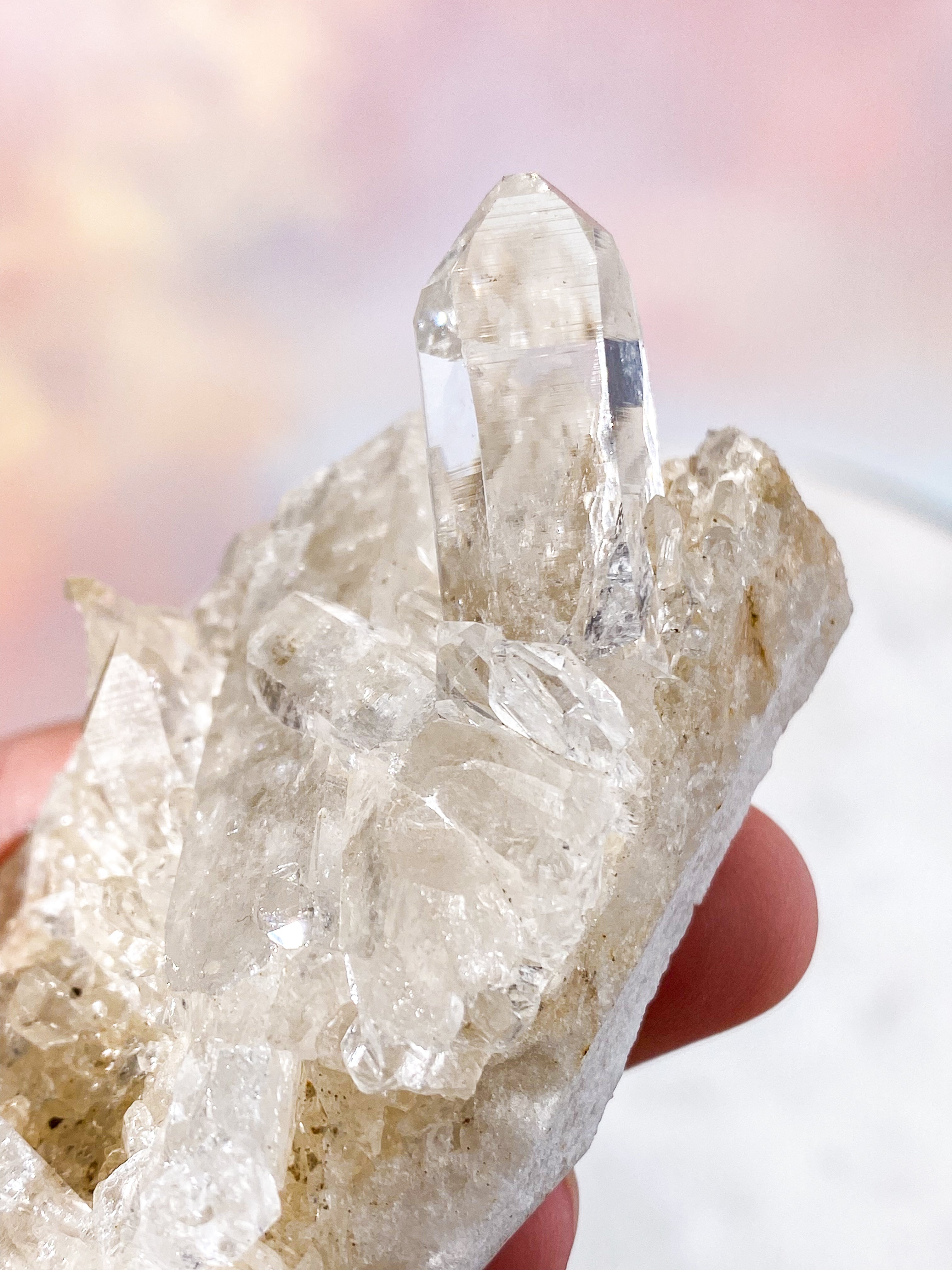 Himalaya Bjergkrystal Klynge (Nr. 26)