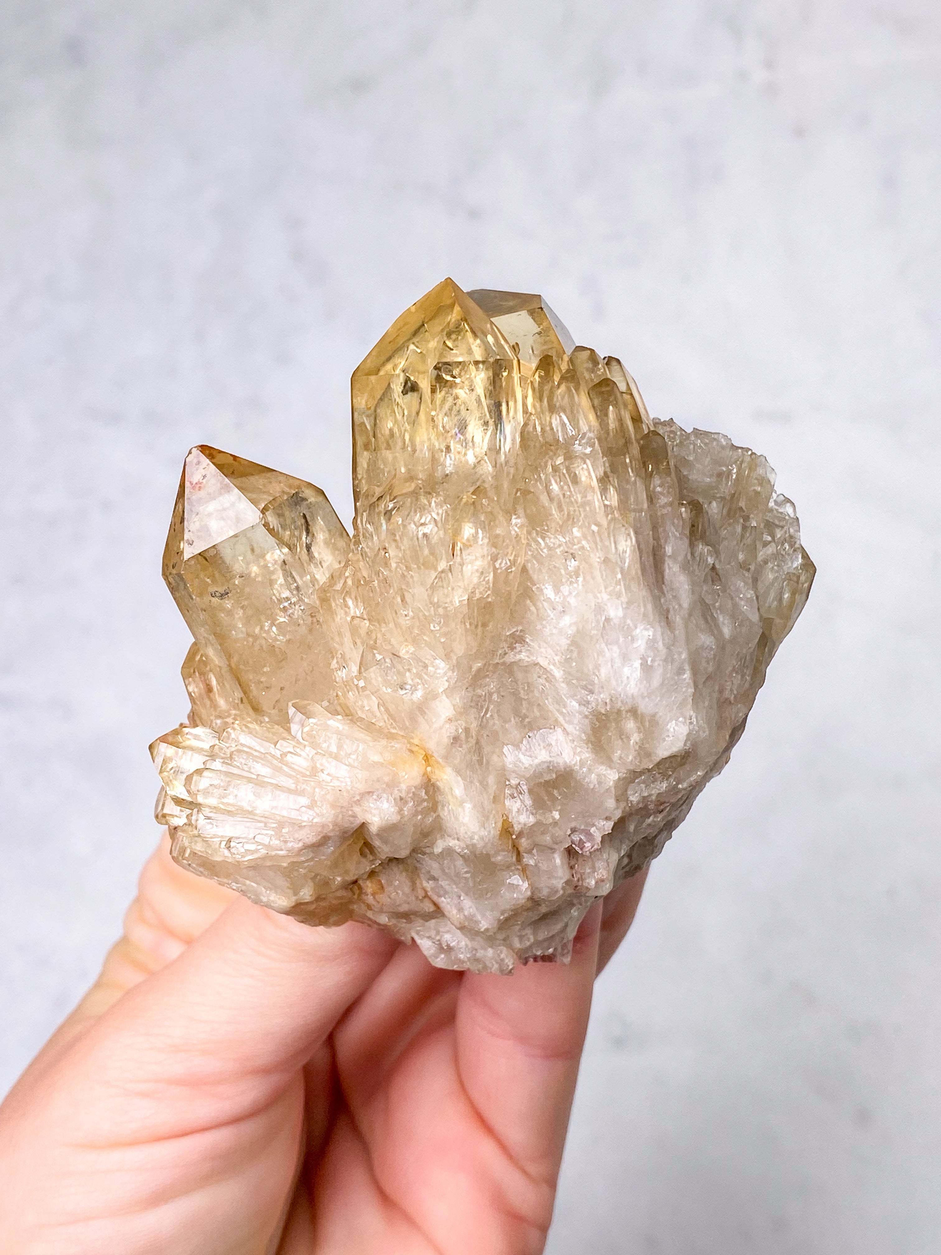 Kundalini Citrine Cluster (No. 43)