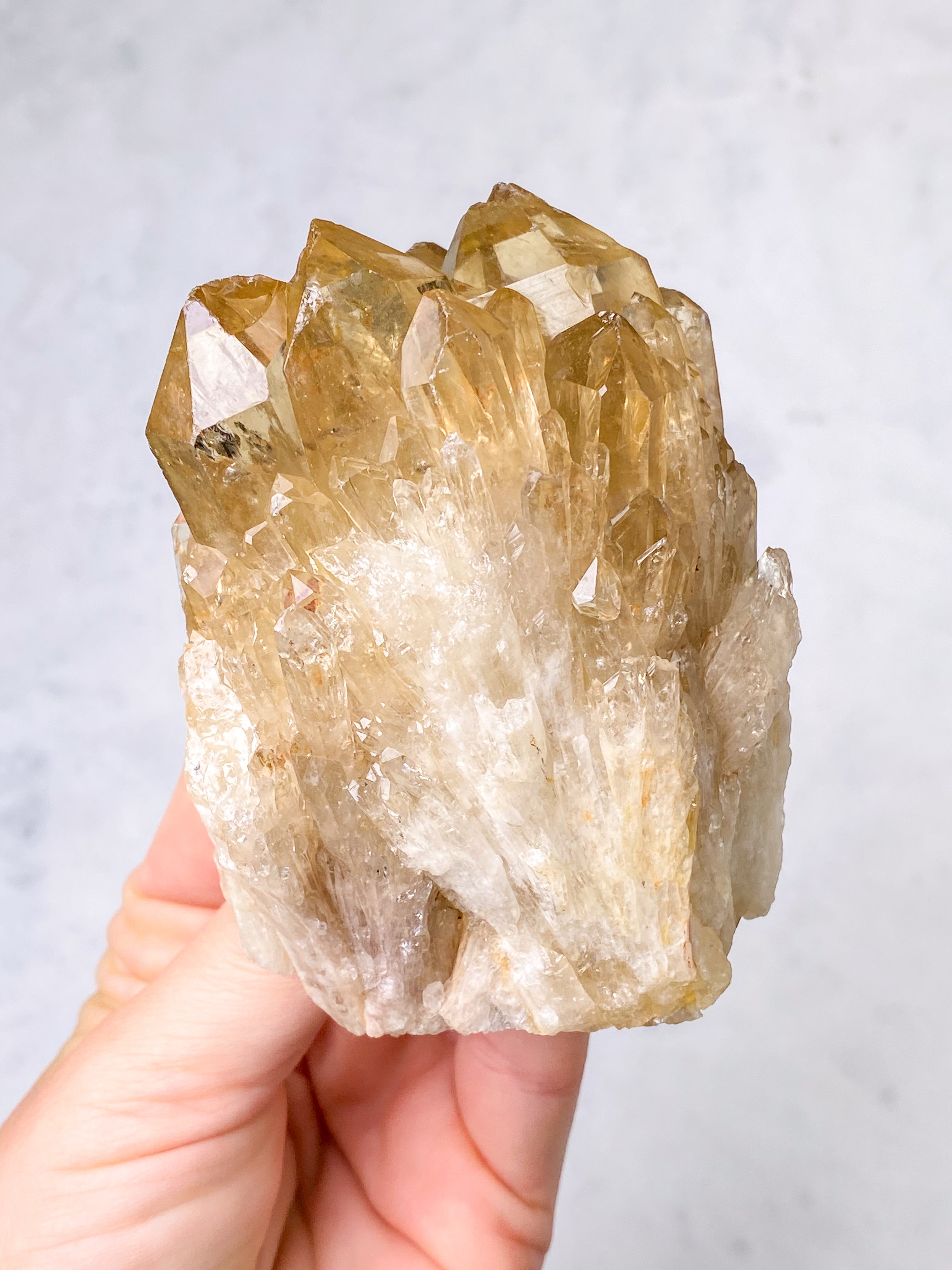 Kundalini Citrine Cluster (No. 43)