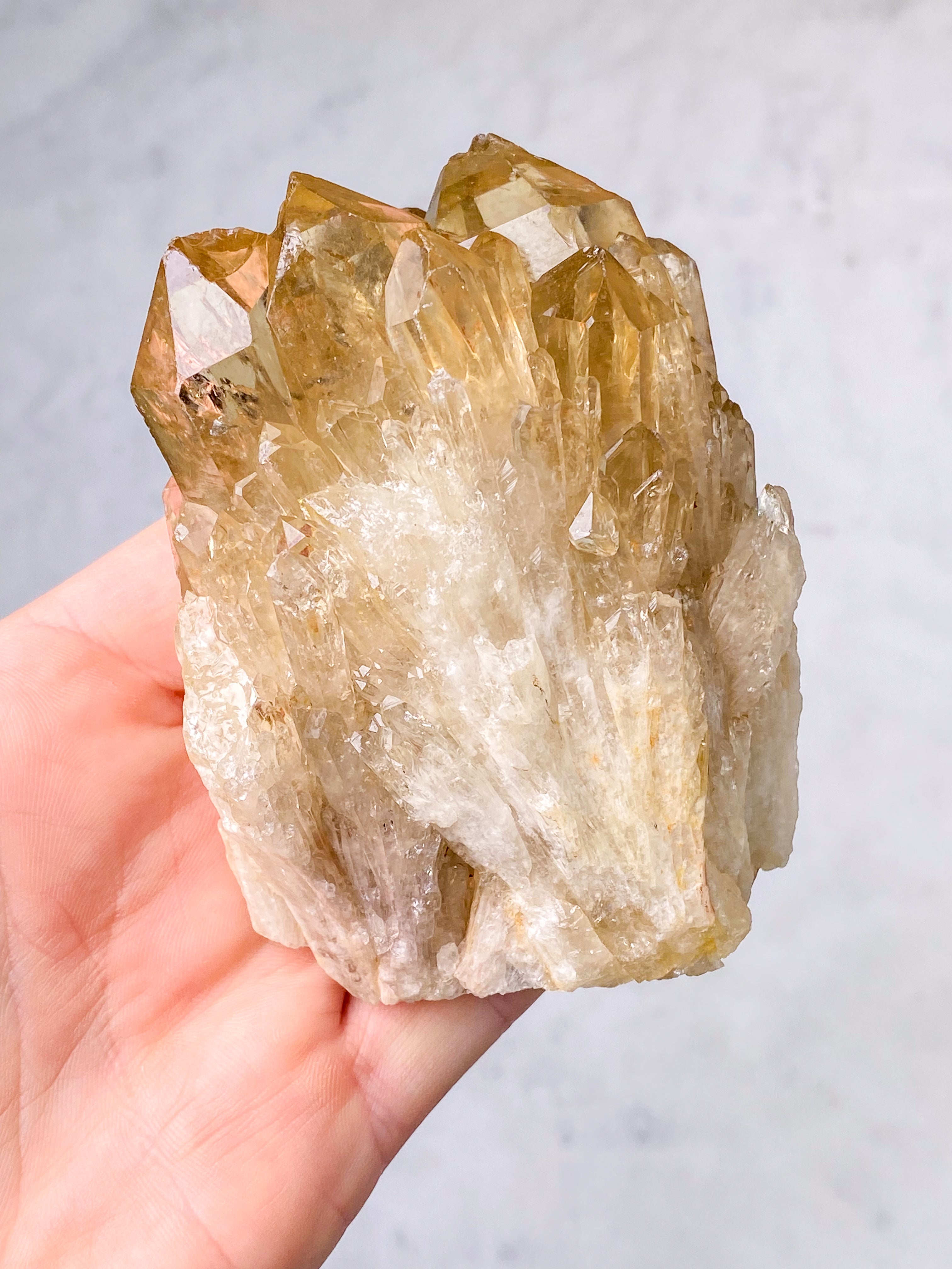 Kundalini Citrine Cluster (No. 43)