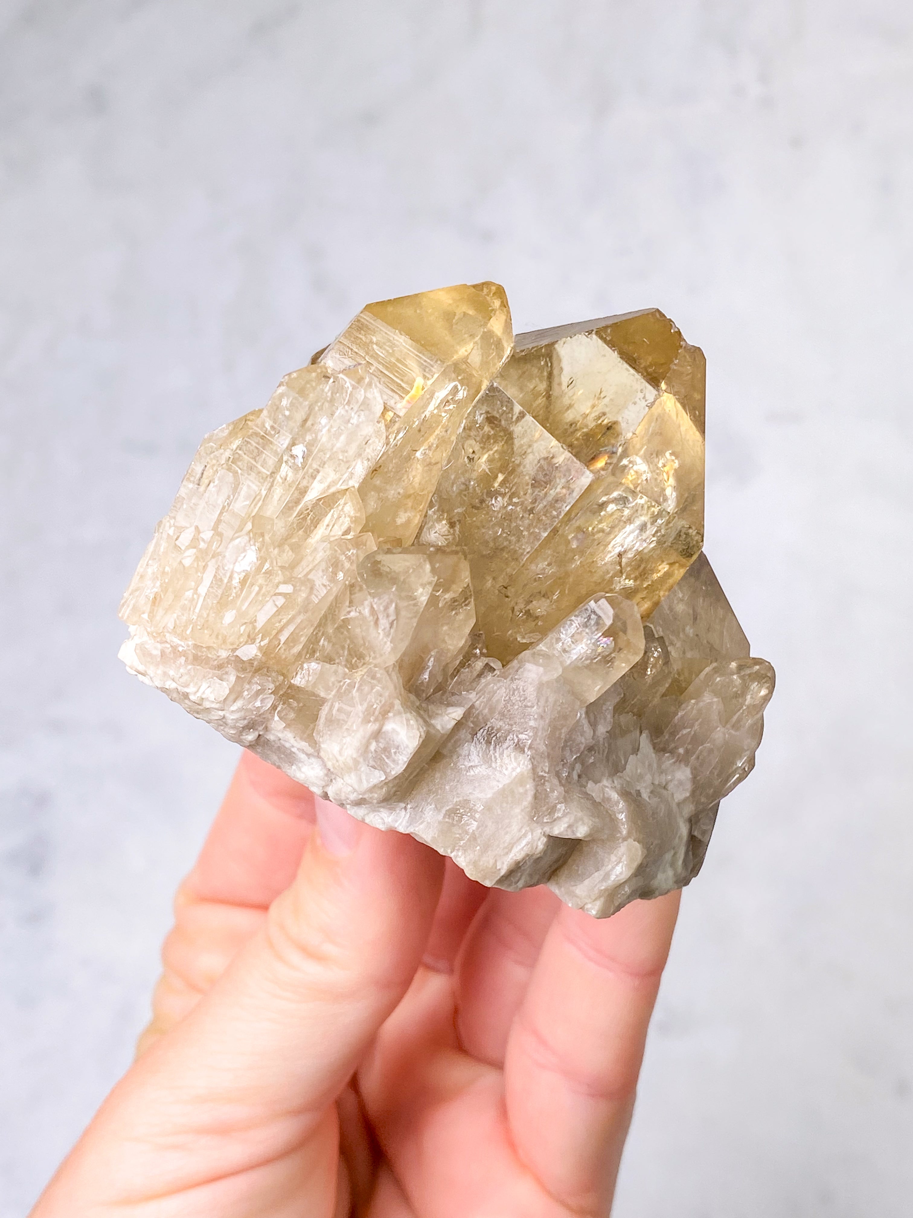 Kundalini Citrine Cluster (No. 43)