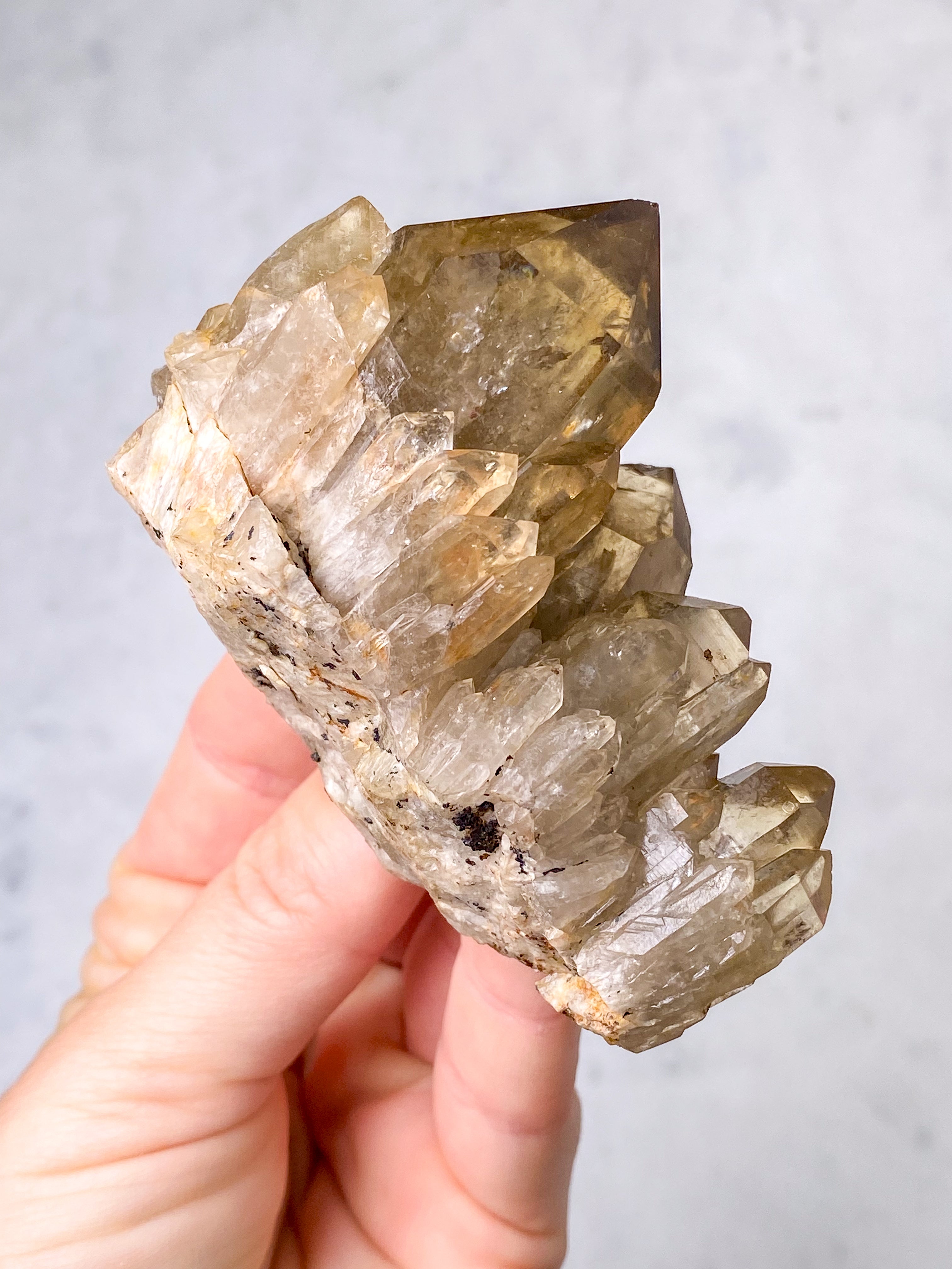 Kundalini Citrine Cluster (No. 43)