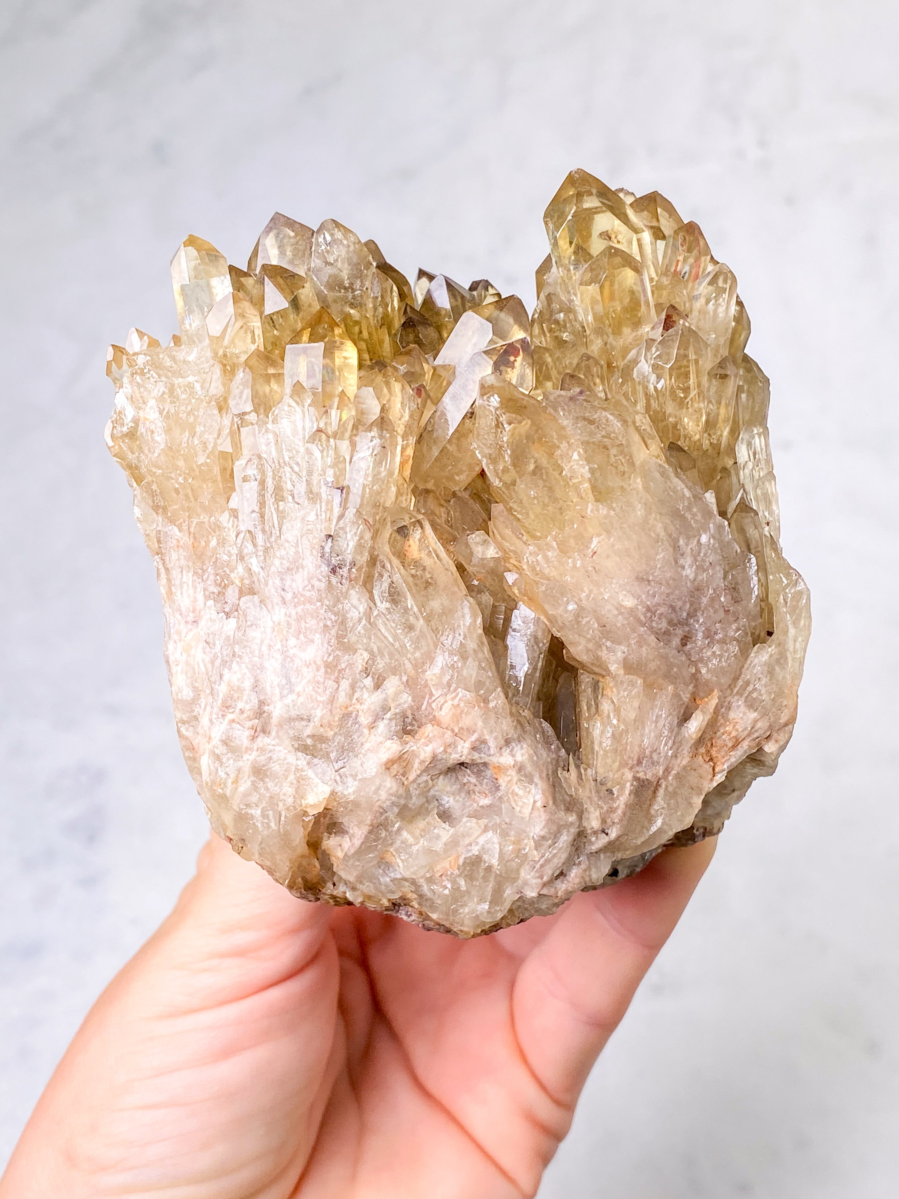 Kundalini Citrin Kluster (nr 23)