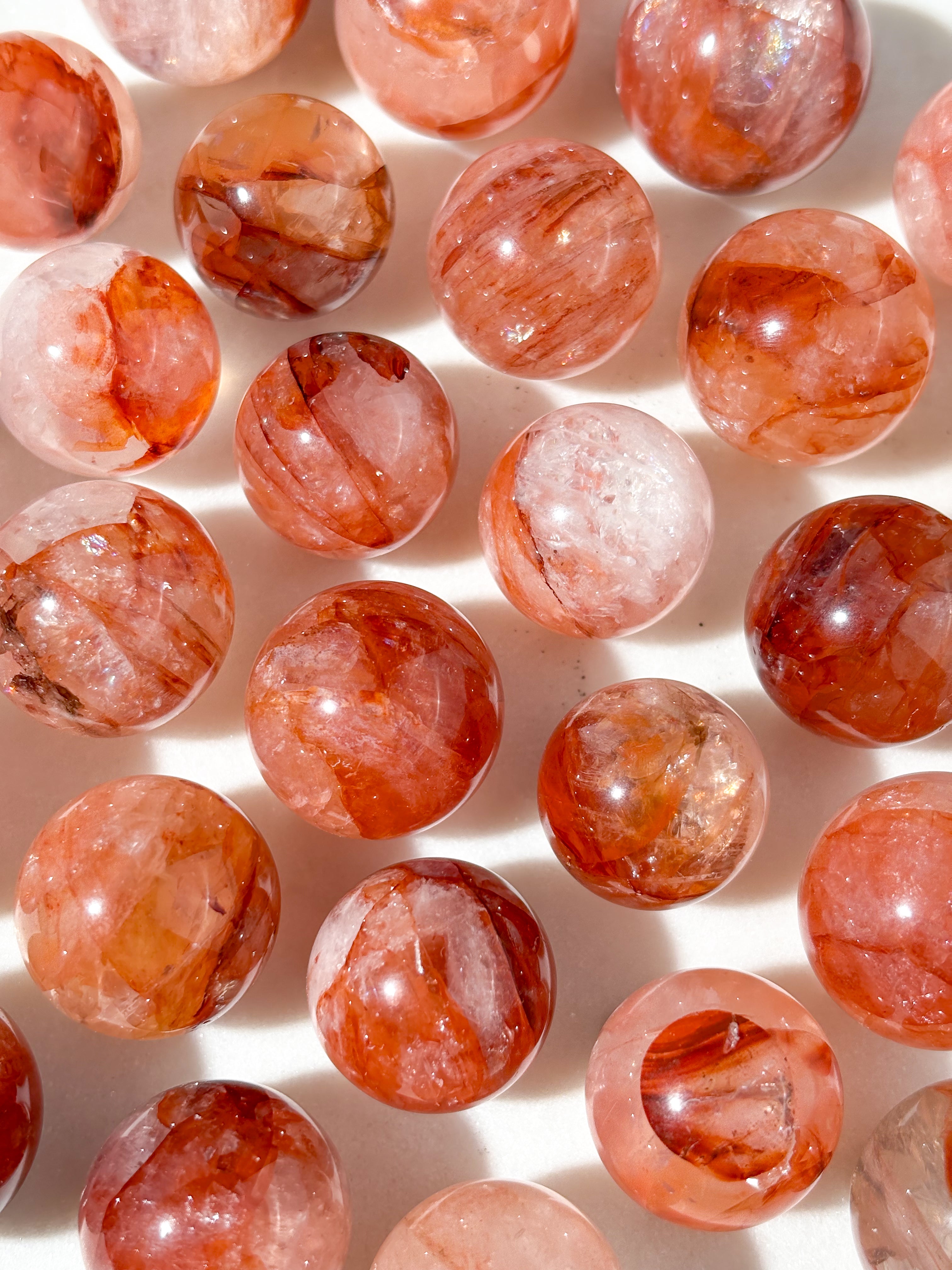 Hæmatit kvarts Kugle