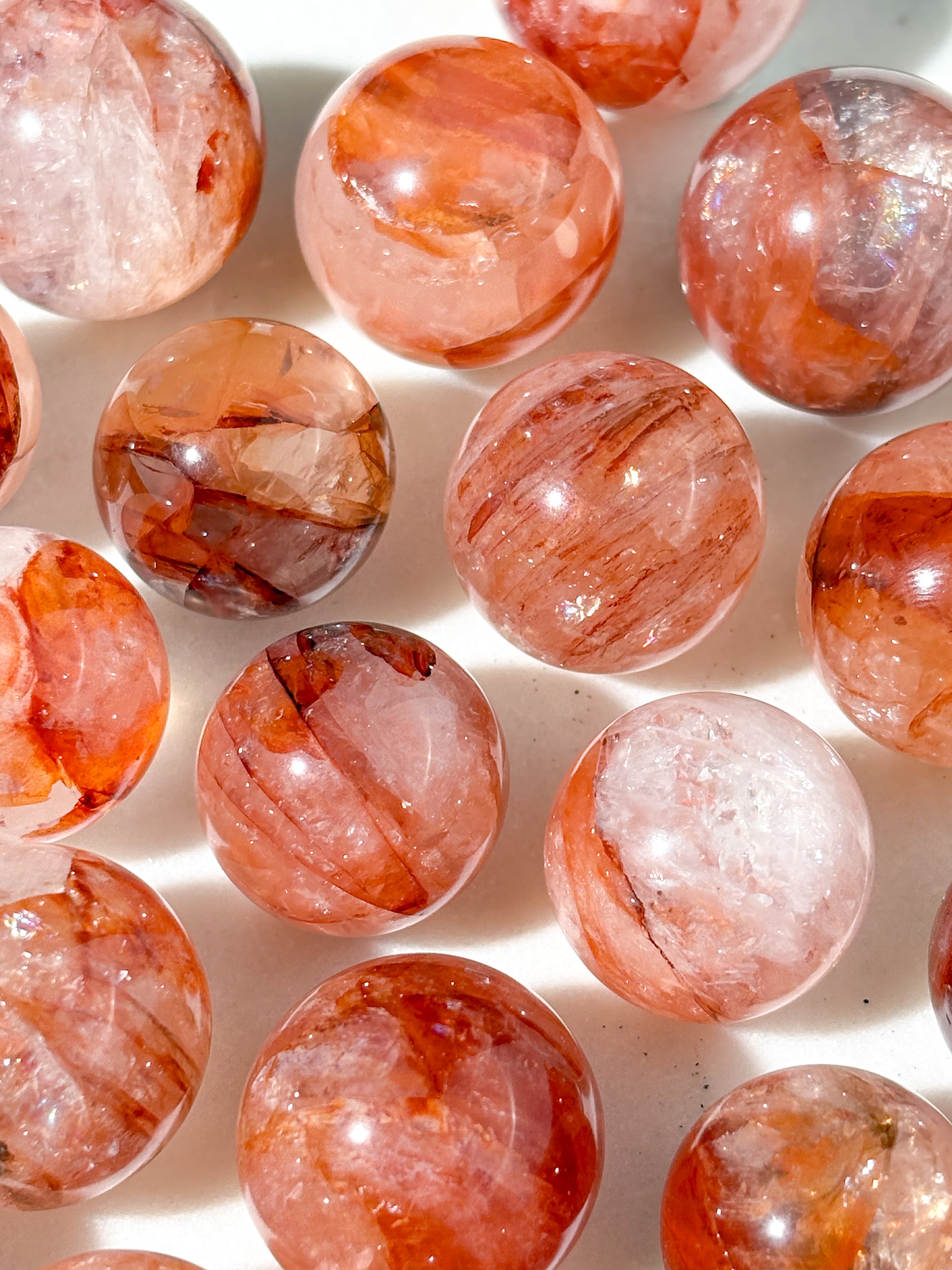 Hæmatit kvarts Kugle