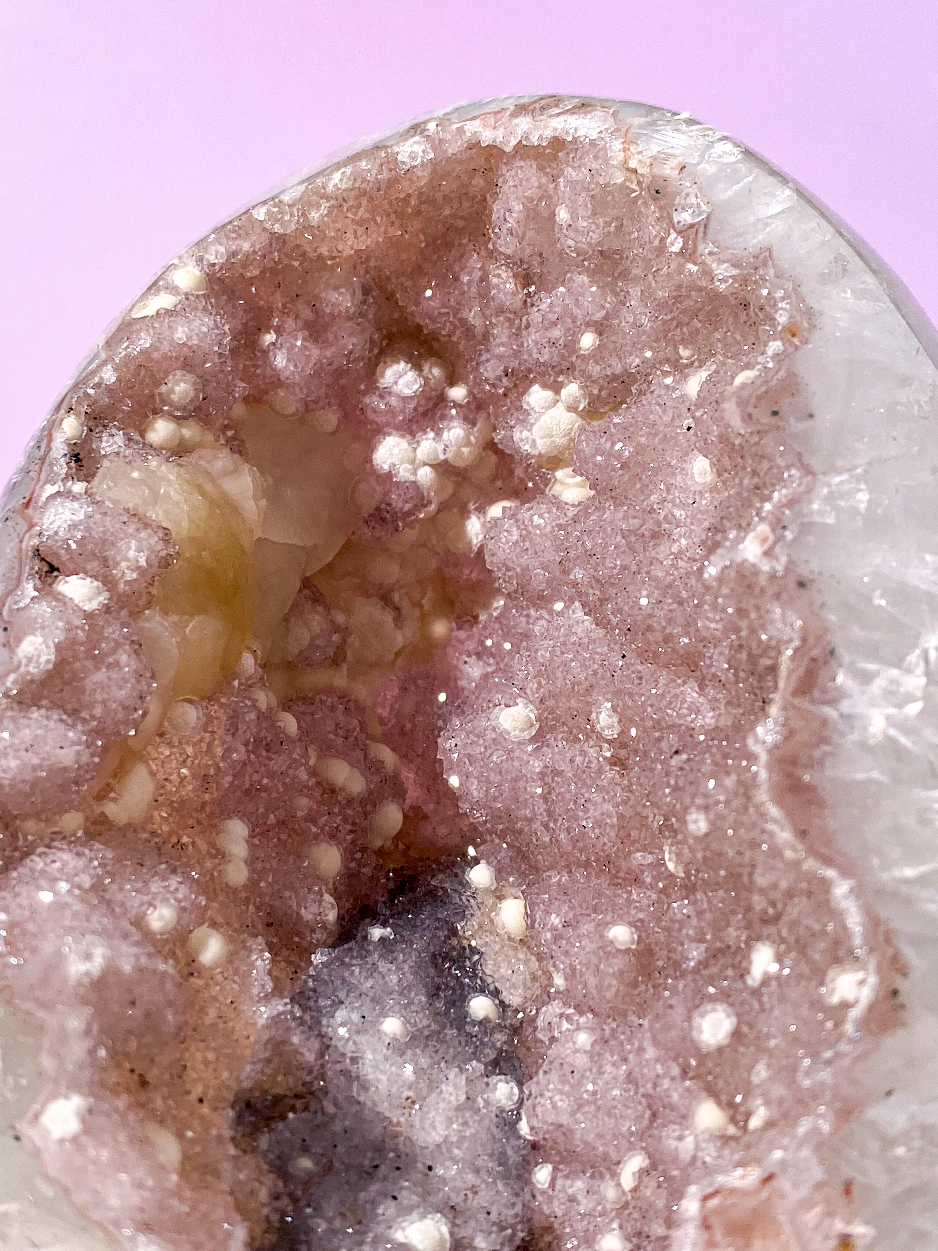 Rainbow Sugar Ametyst Freeform (Nr. 1) Eksklusiv Kvalitet