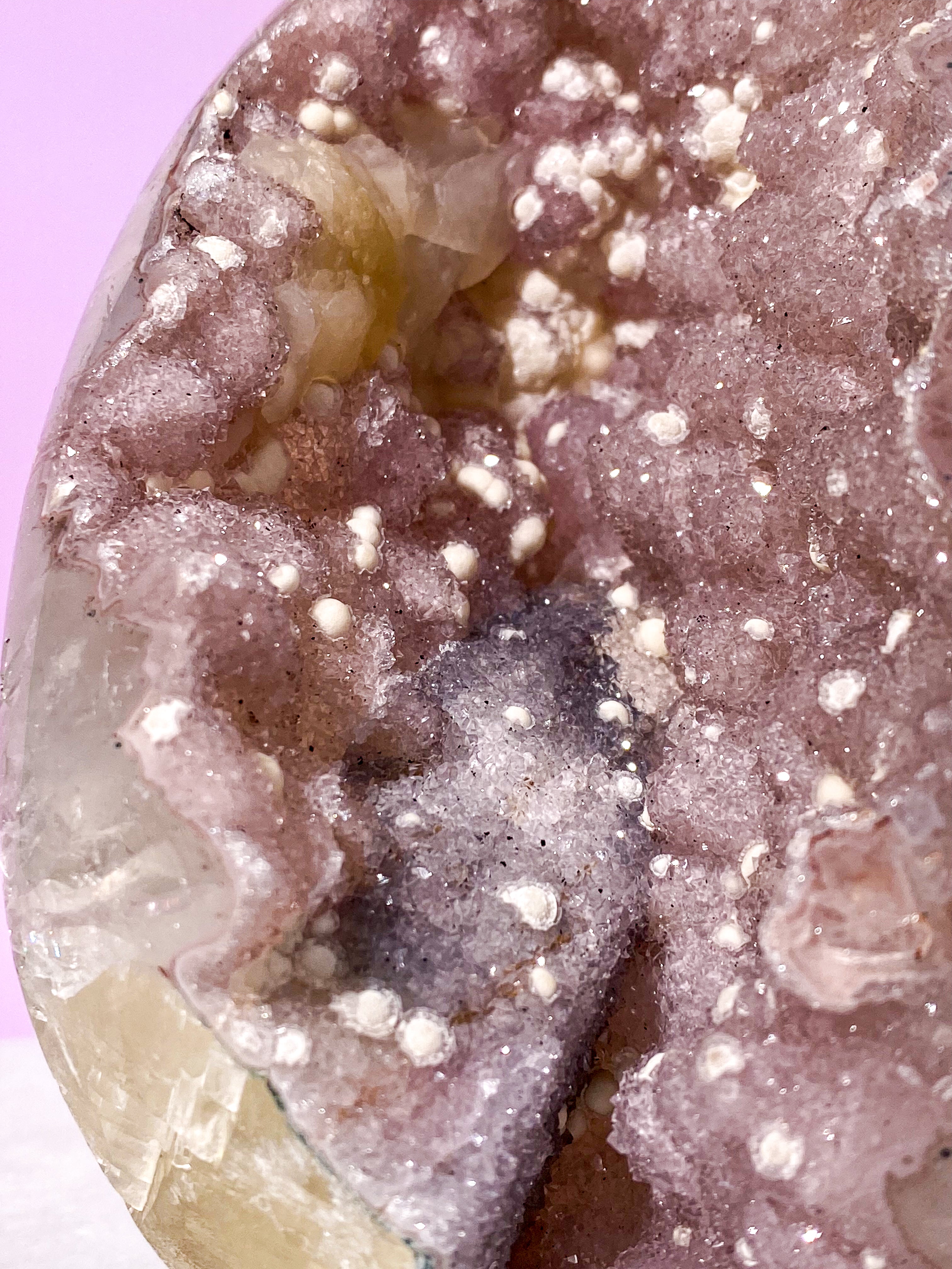 Rainbow Sugar Ametyst Freeform (Nr. 1) Eksklusiv Kvalitet