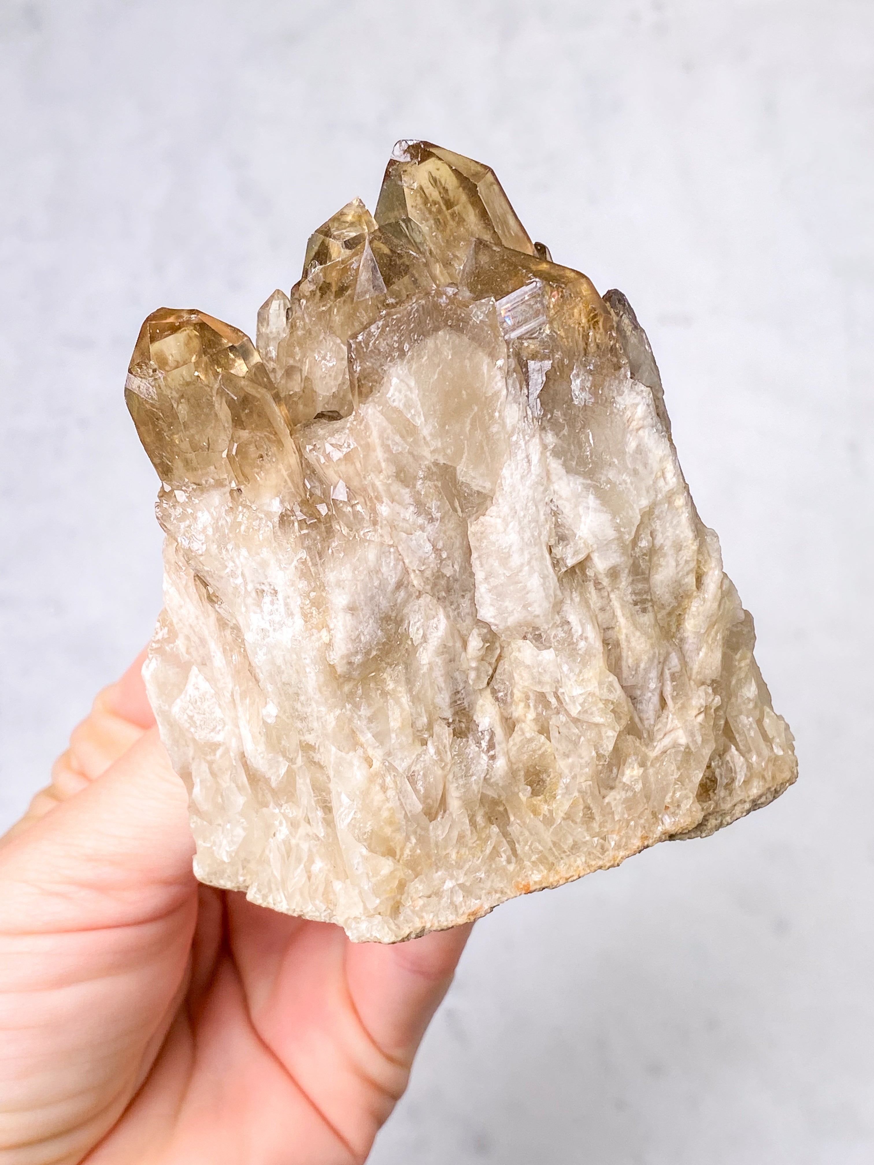 Kundalini Citrin Kluster (nr 37)